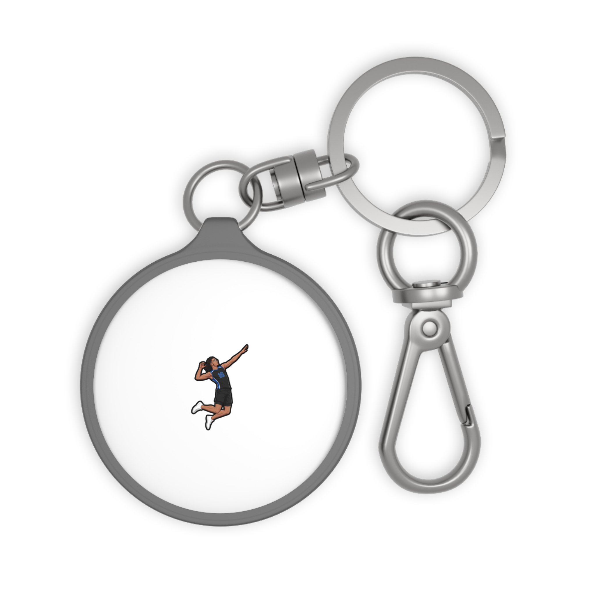 Keychain — character_player_name in Grey