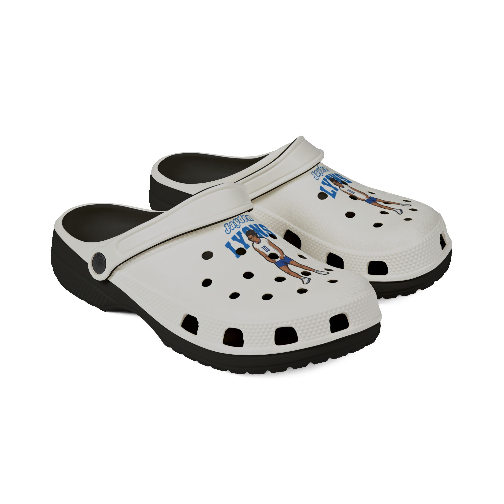 Rubber Clogs — character_name_arch in Black