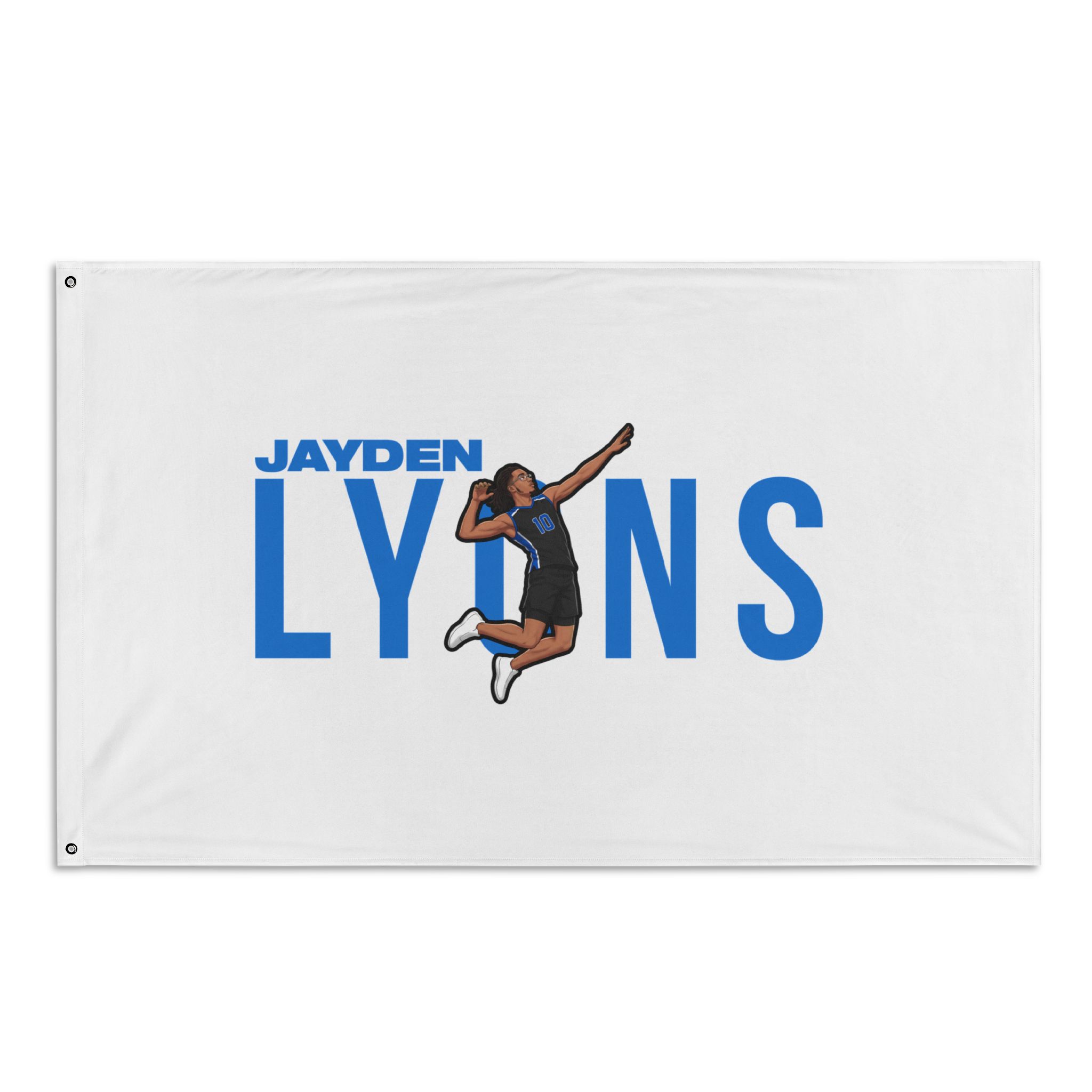 Flag (35 × 56 in) — character_player_name in Classic