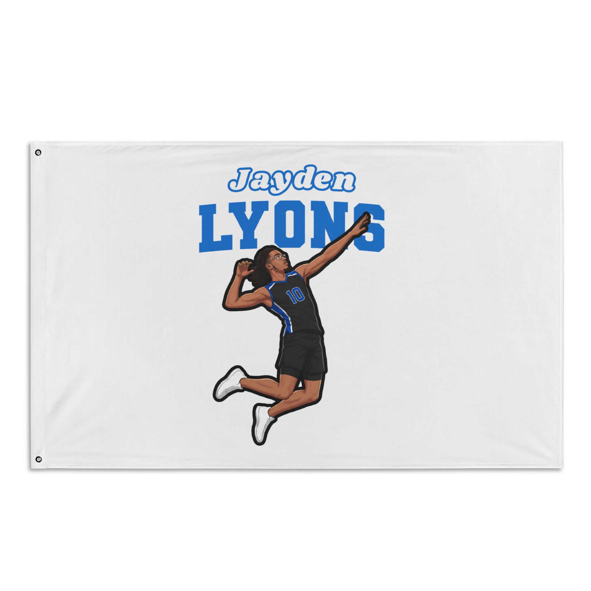 Flag (35 × 56 in) — character_name_arch in Classic