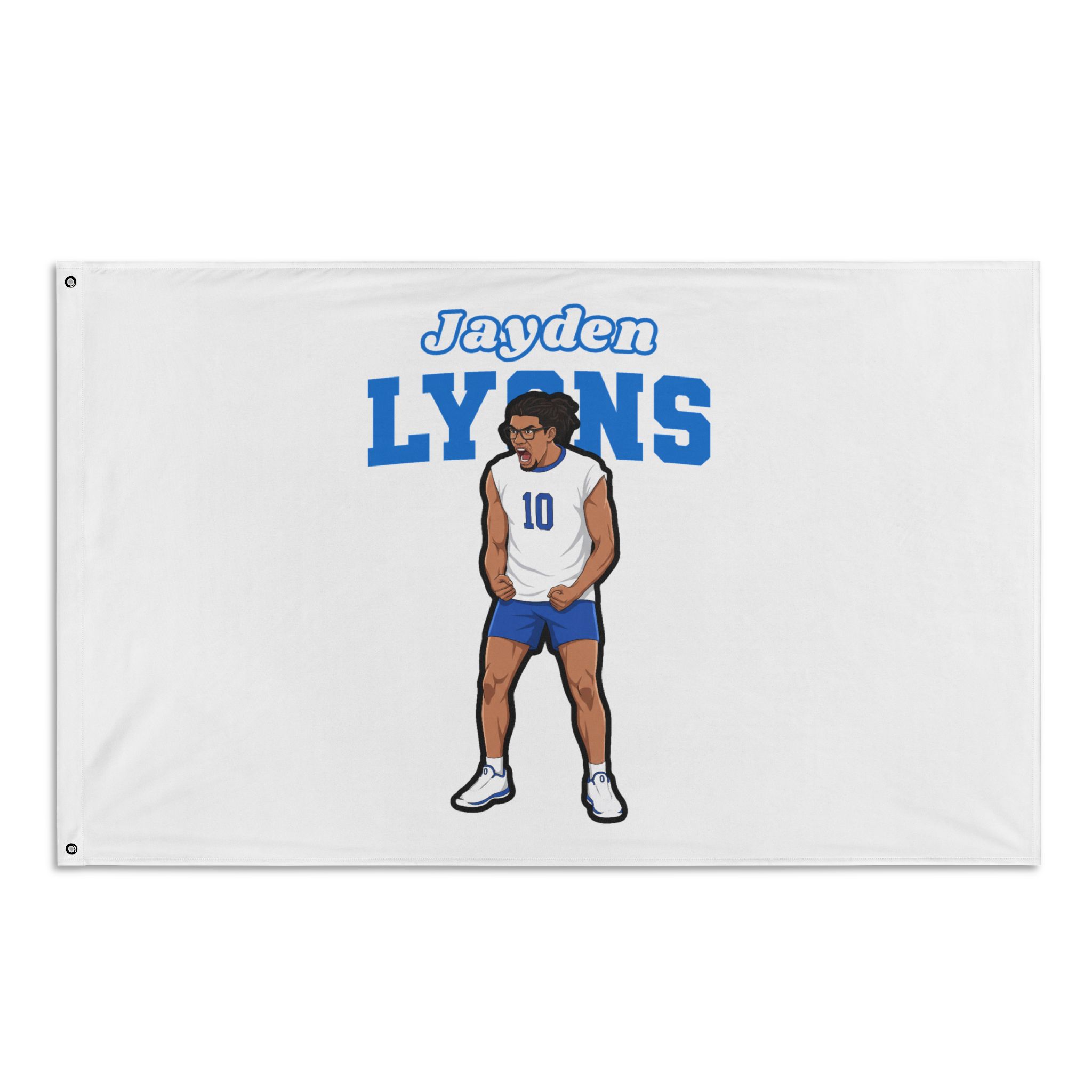 Flag (35 × 56 in) — character_name_arch in Classic