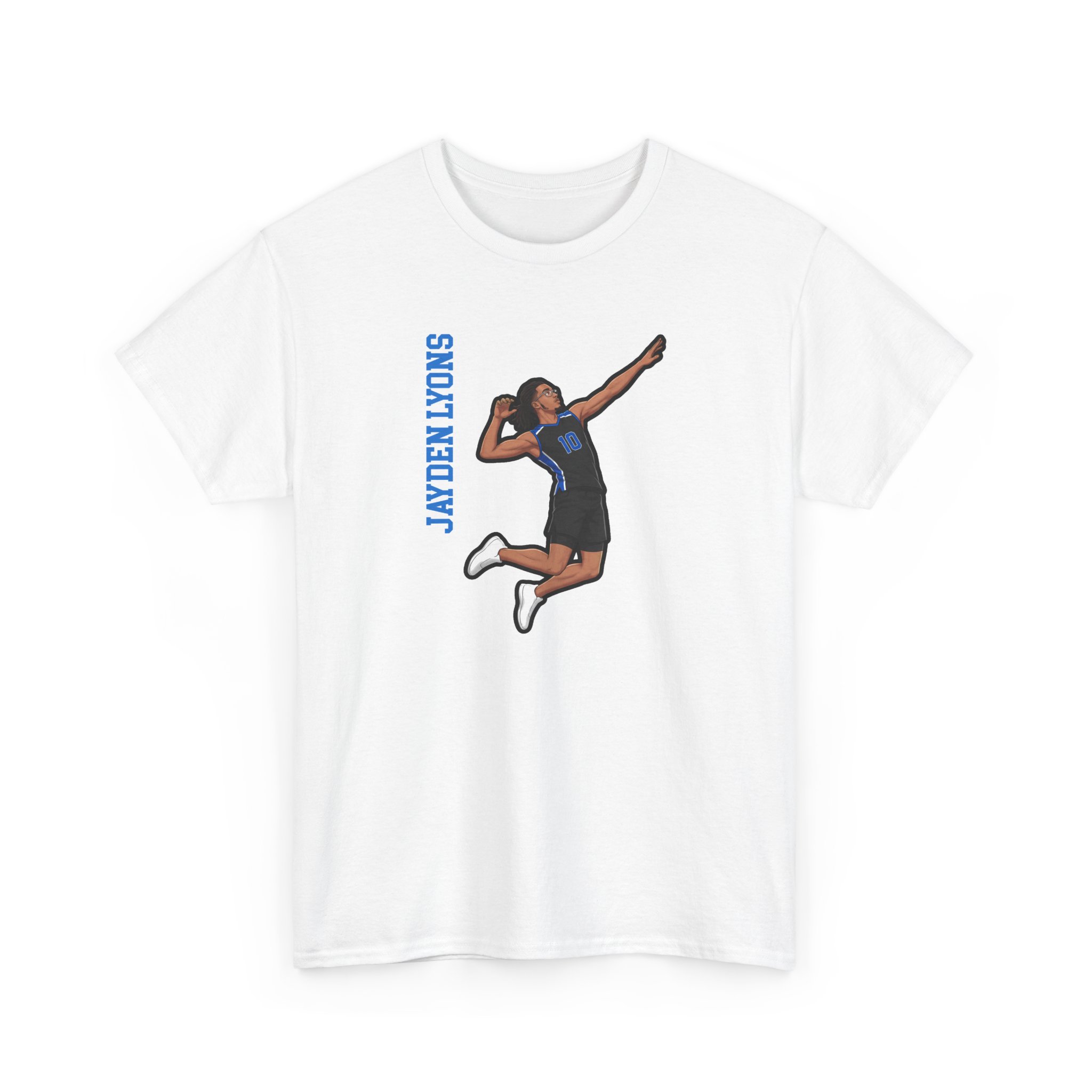 Tee — character_name_vertical in White