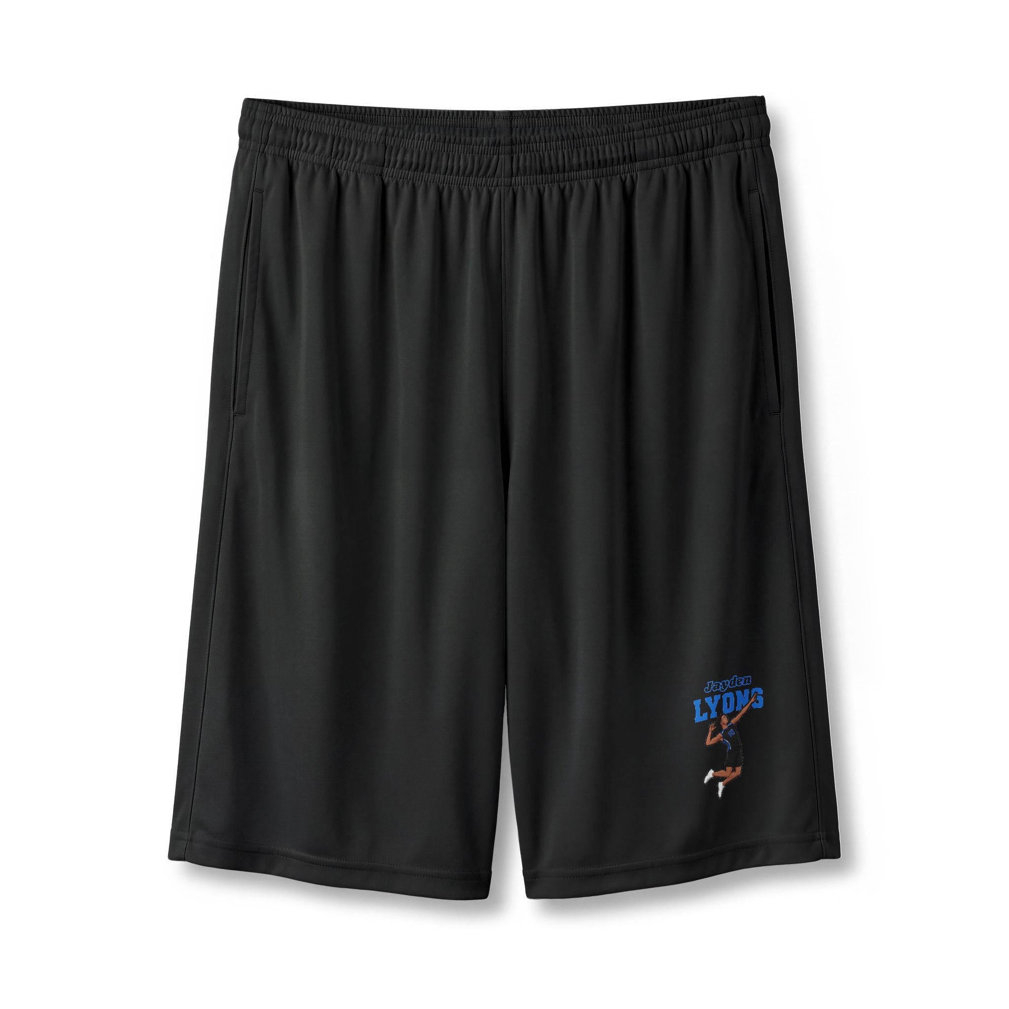 Shorts — character_name_arch in Black