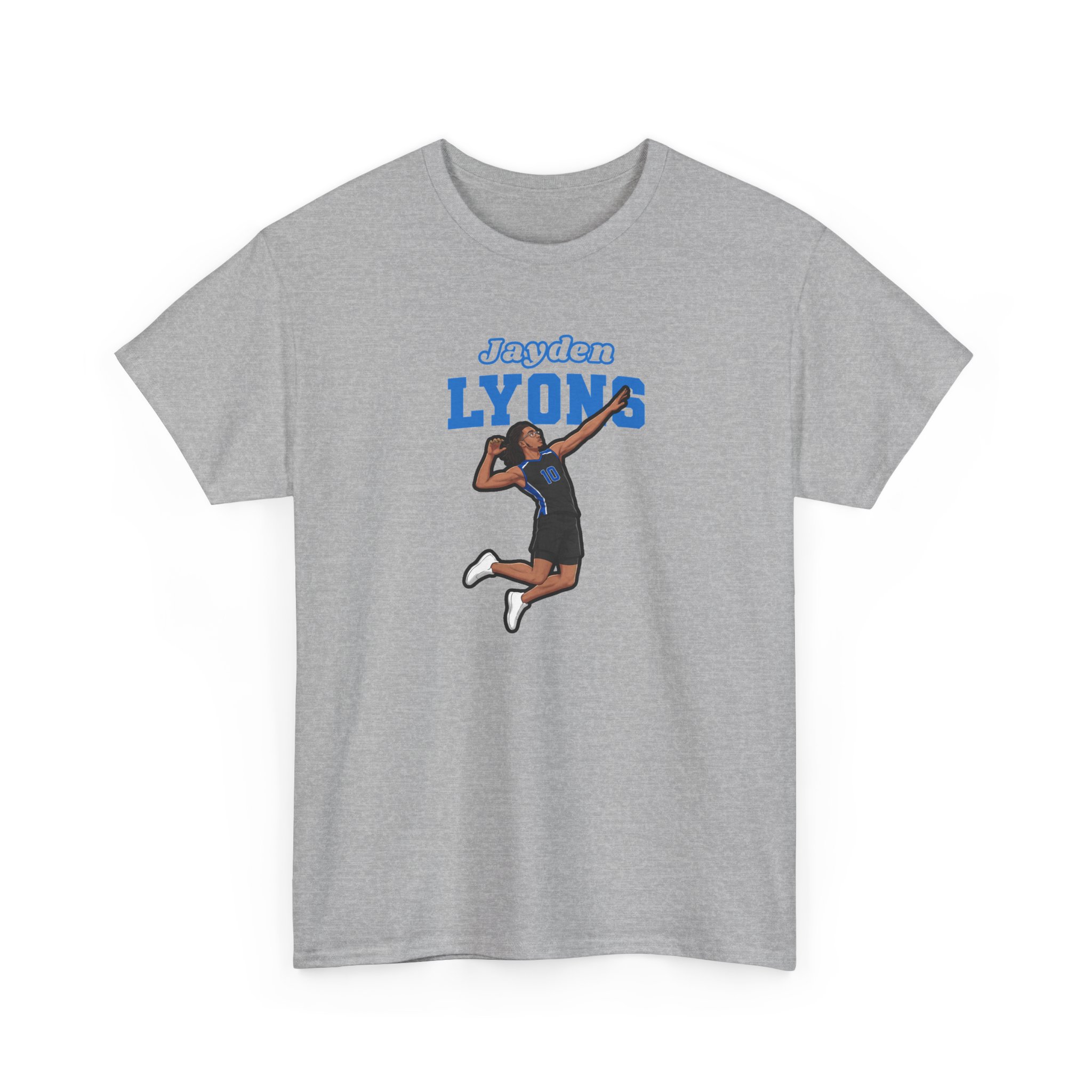 Tee — character_name_arch in Grey
