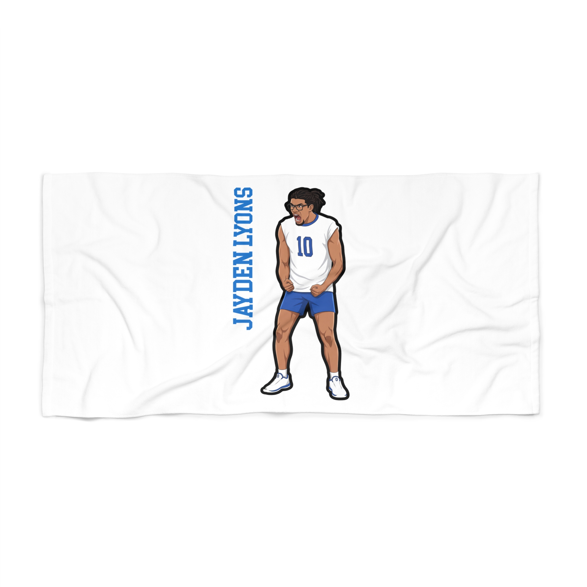 Beach Towel — character_name_vertical in Classic