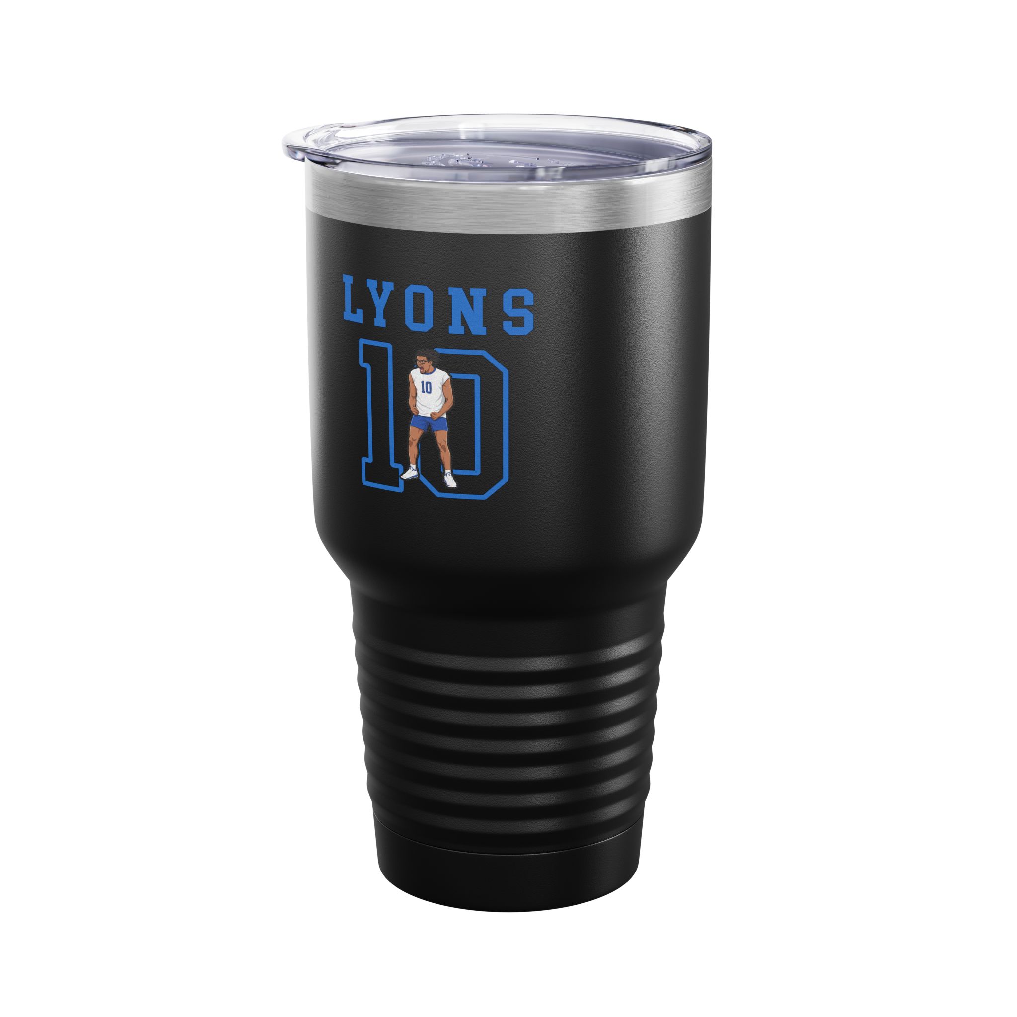 30oz Tumbler — character_shirsey in Black