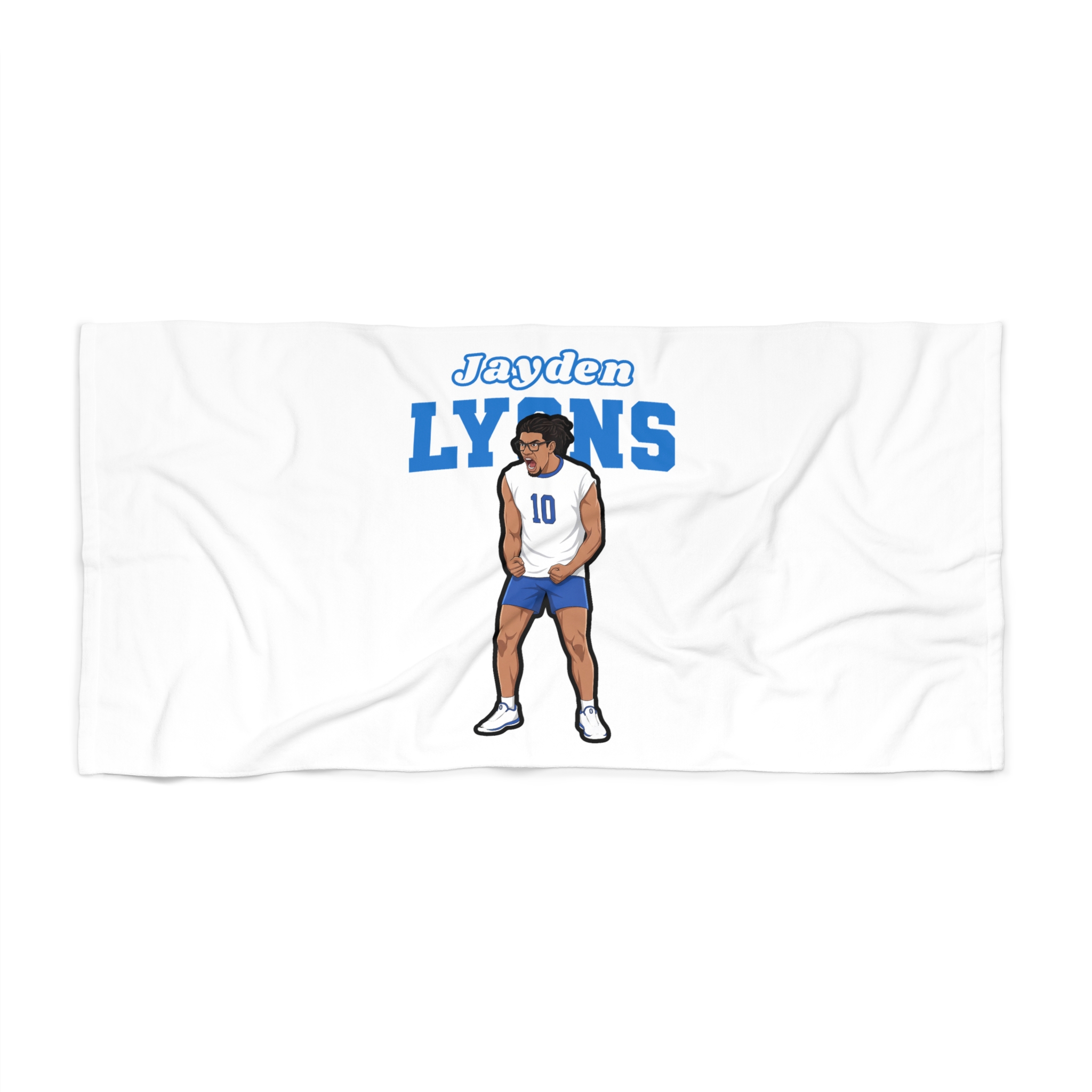 Beach Towel — character_name_arch in Classic