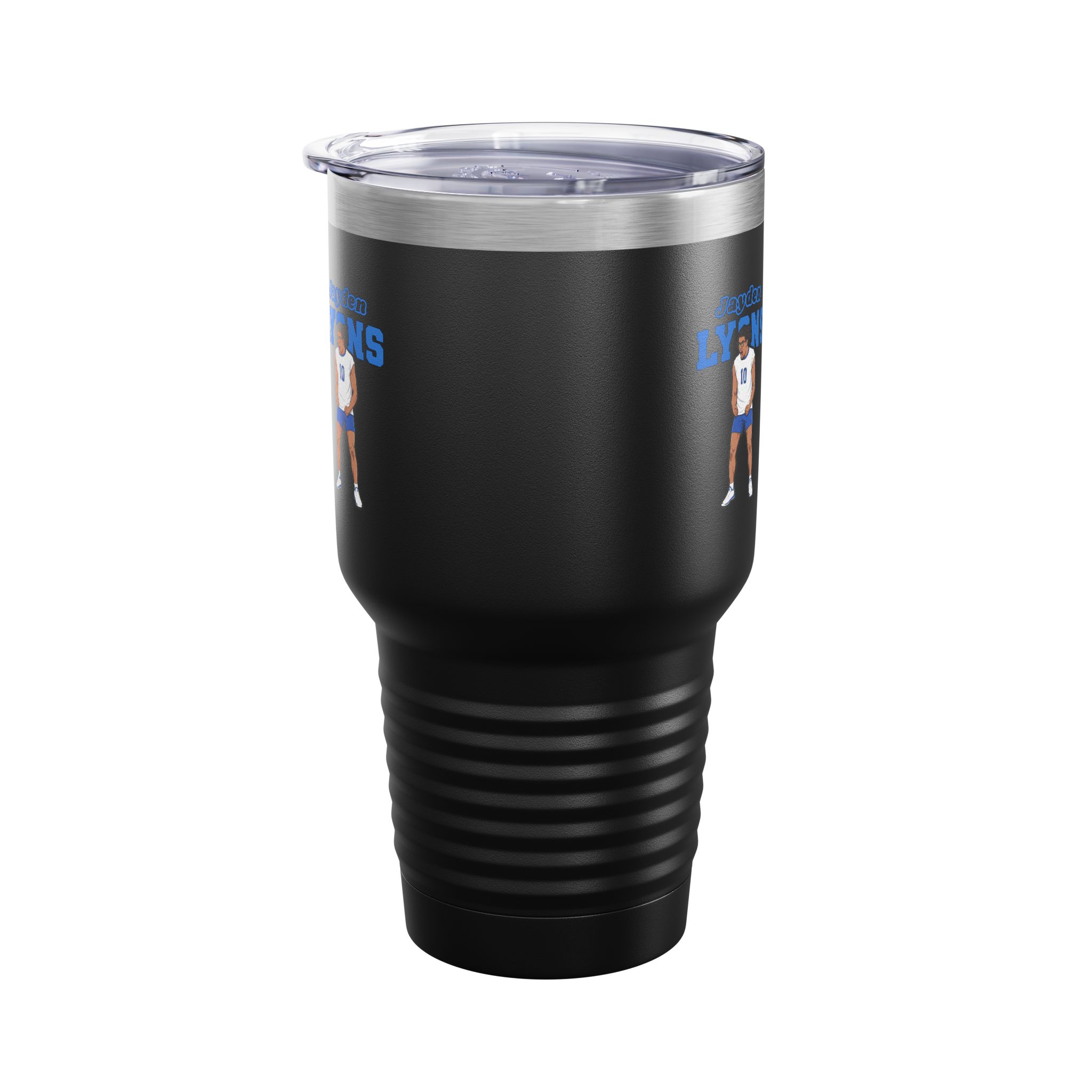 30oz Tumbler — character_name_arch in Black