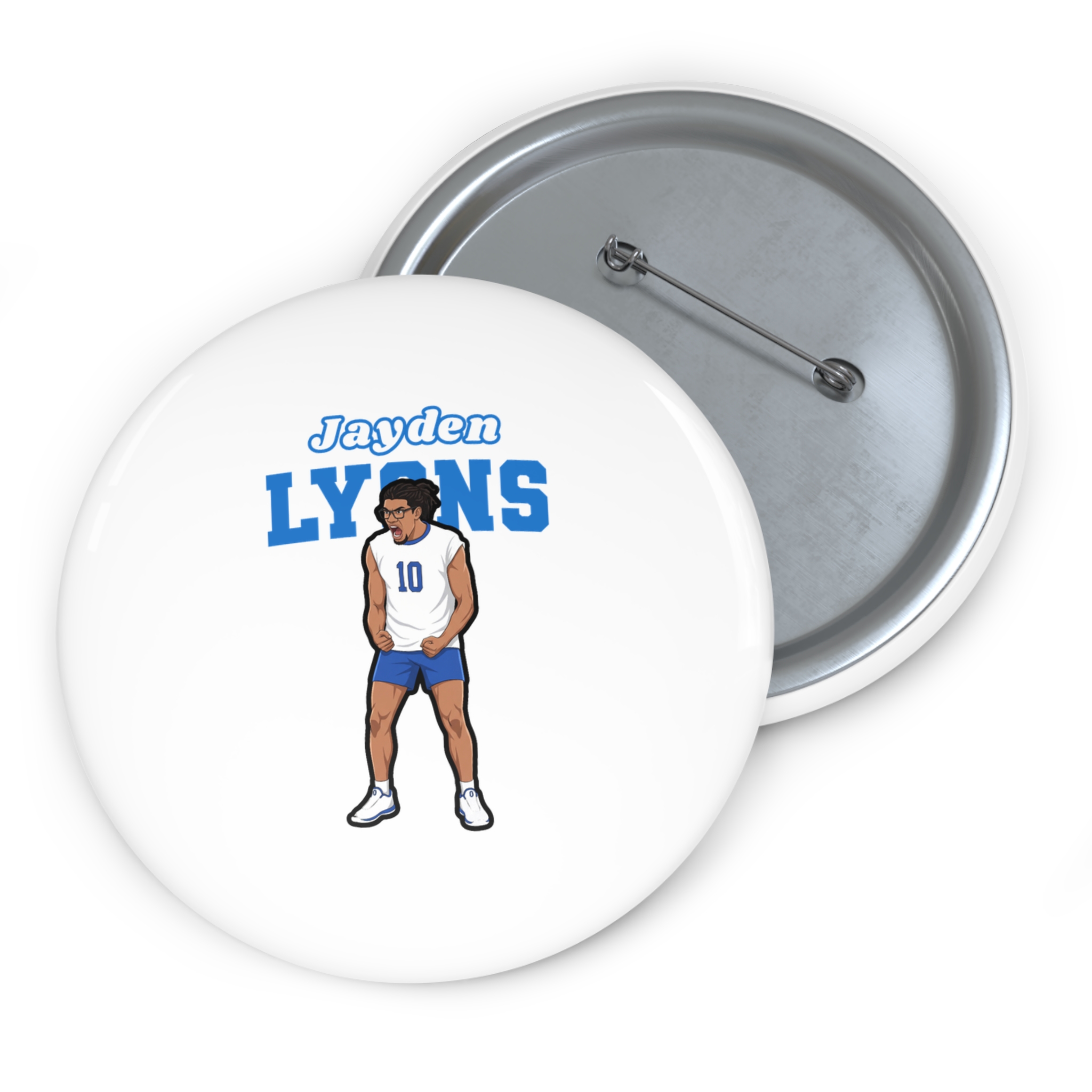 Game Day Pin — character_name_arch in Classic
