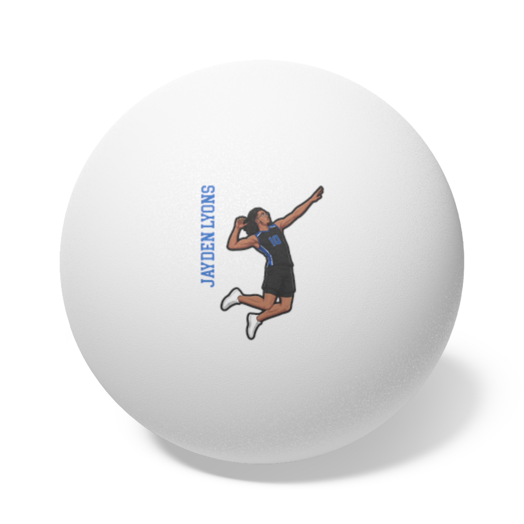 Ping Pong Balls, 6 pcs — character_name_vertical in White
