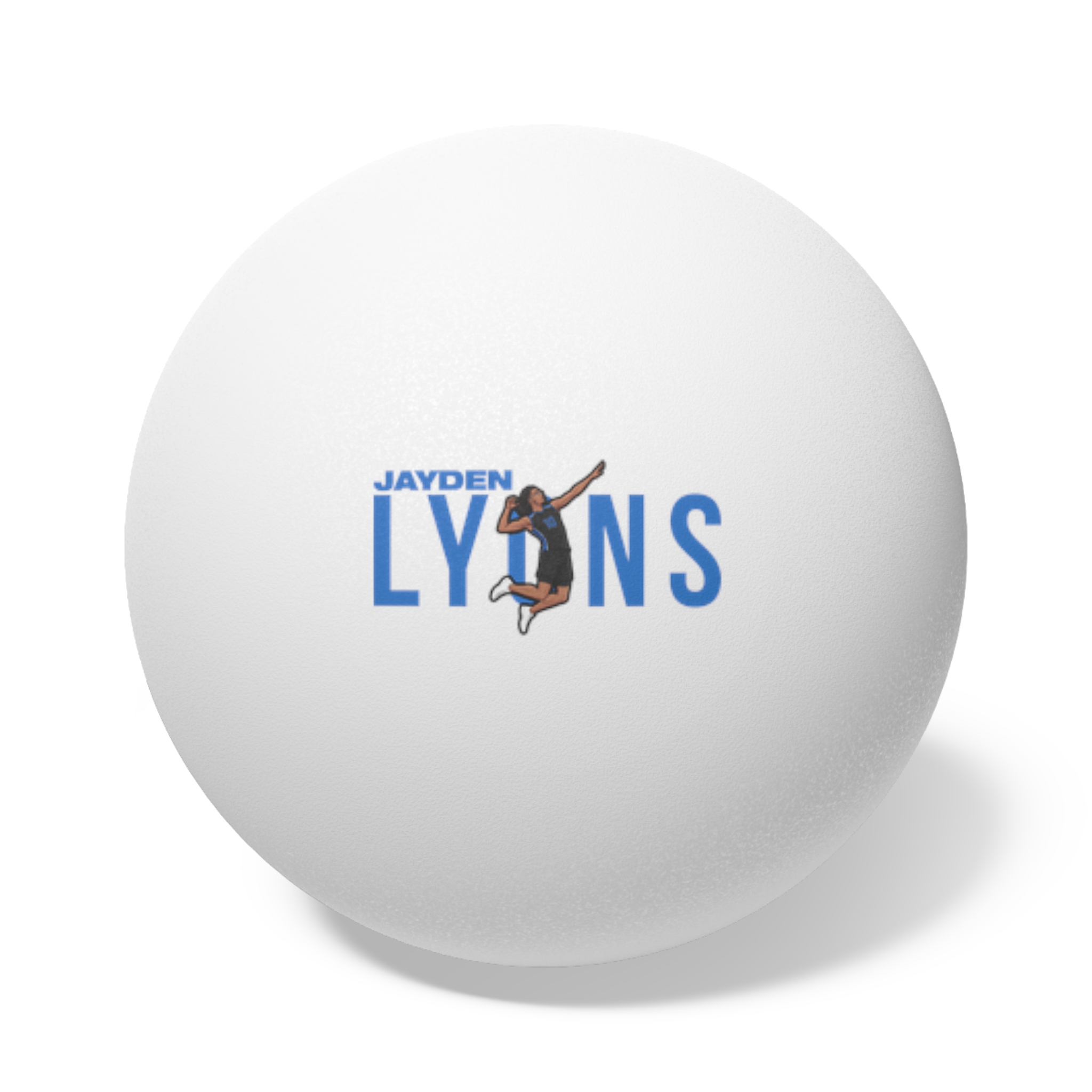 Ping Pong Balls, 6 pcs — character_player_name in White