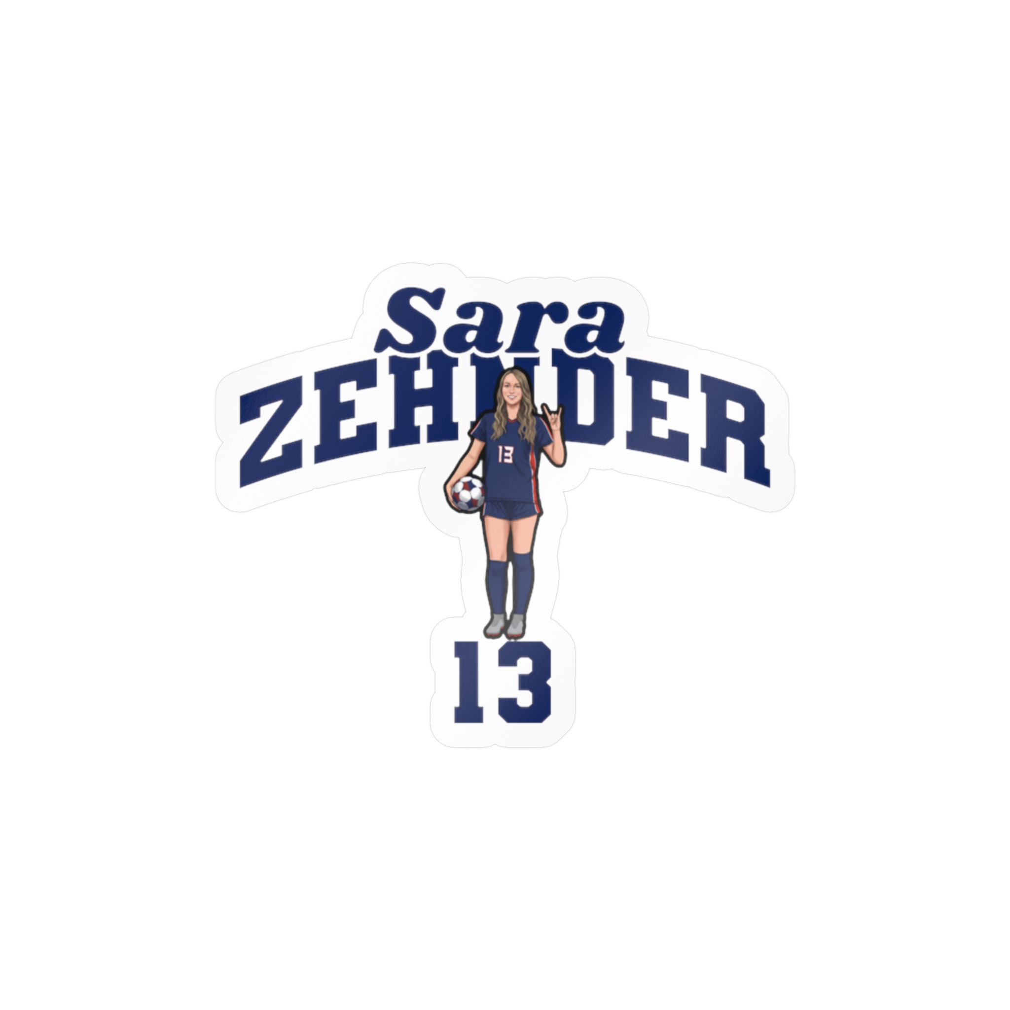 Vinyl Sticker — character_signature_arch in Classic