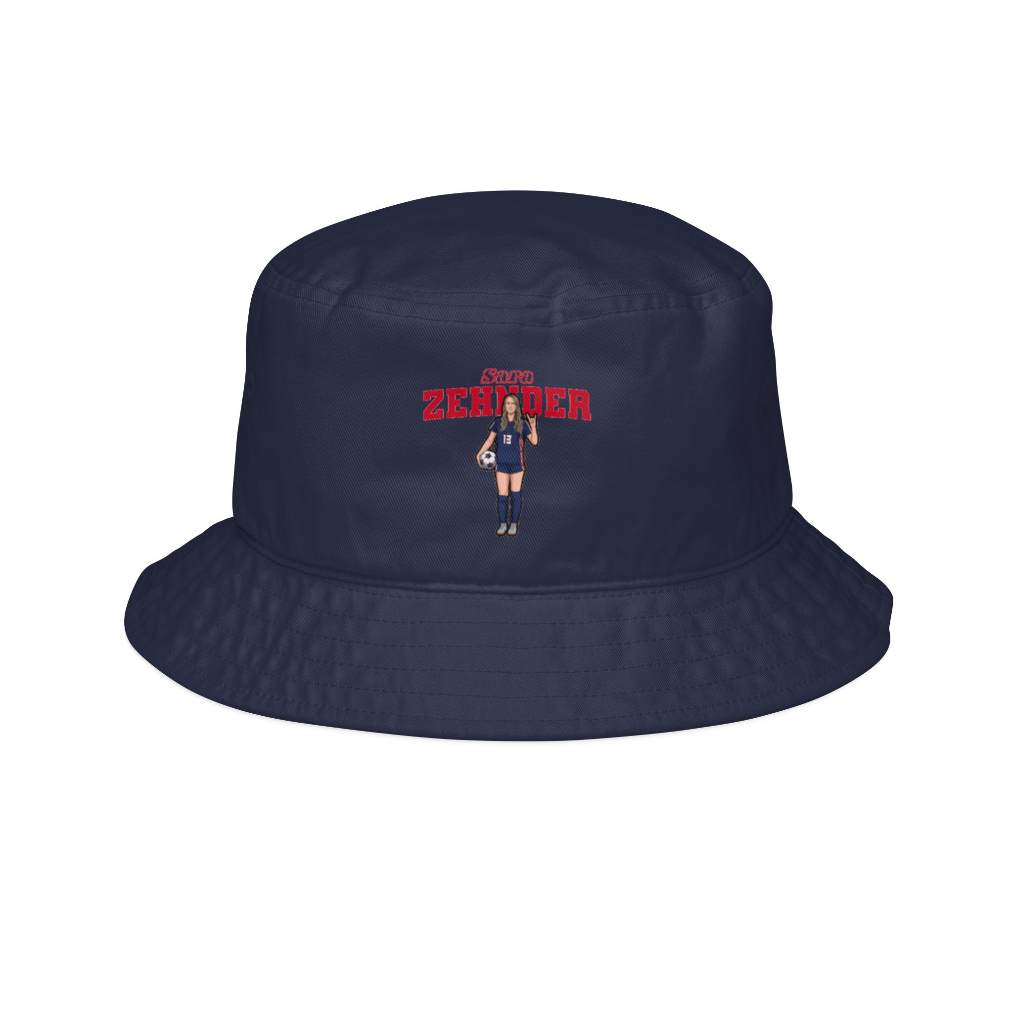 Bucket Hat — character_name_arch in Navy