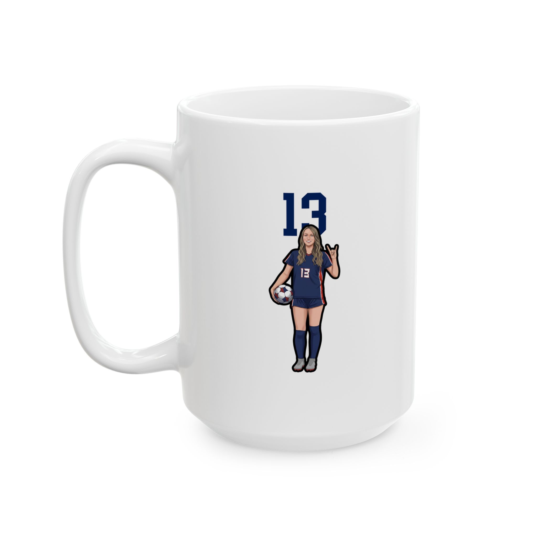 Coffee Mug — character_number_top in Classic
