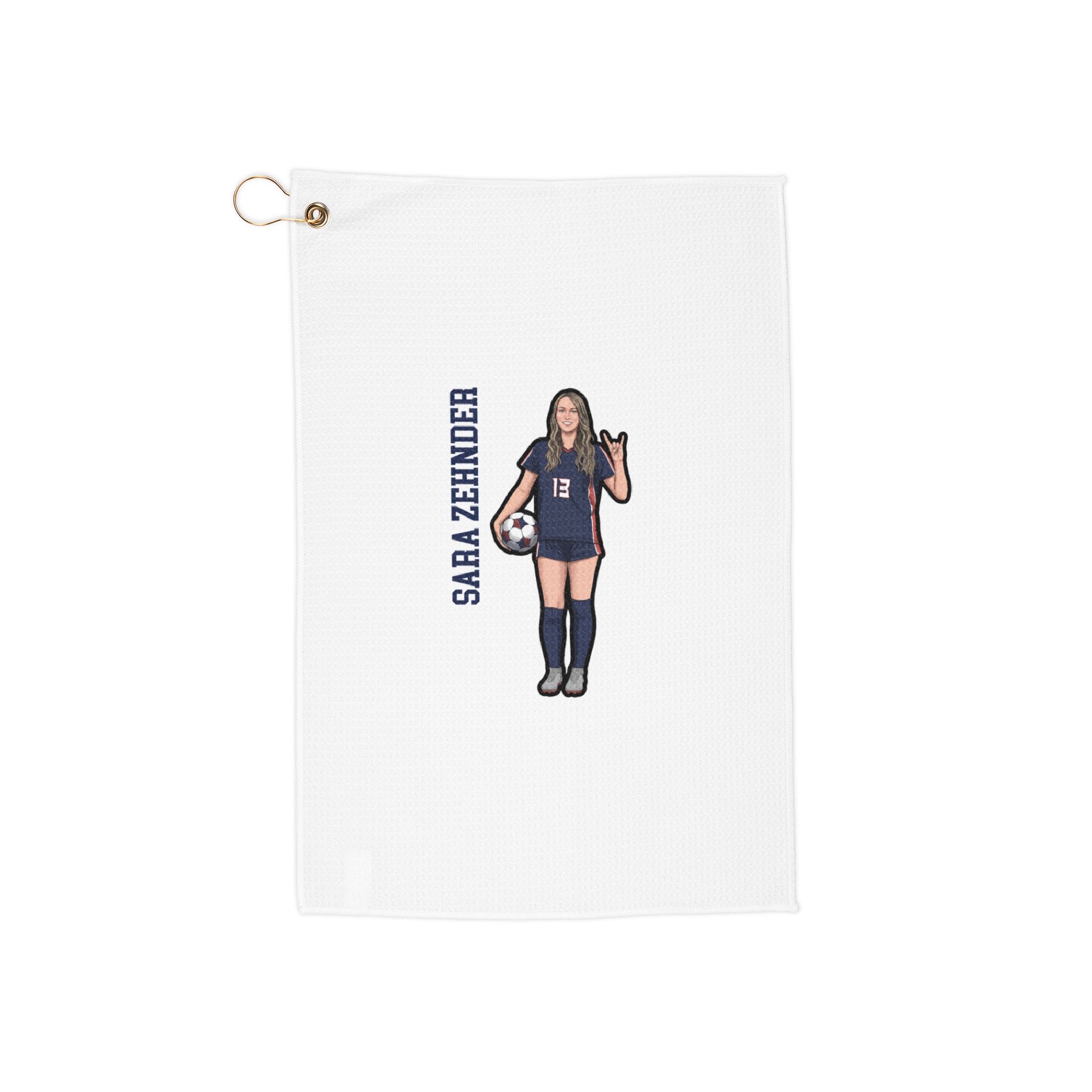 Golf Towel — character_name_vertical in Classic