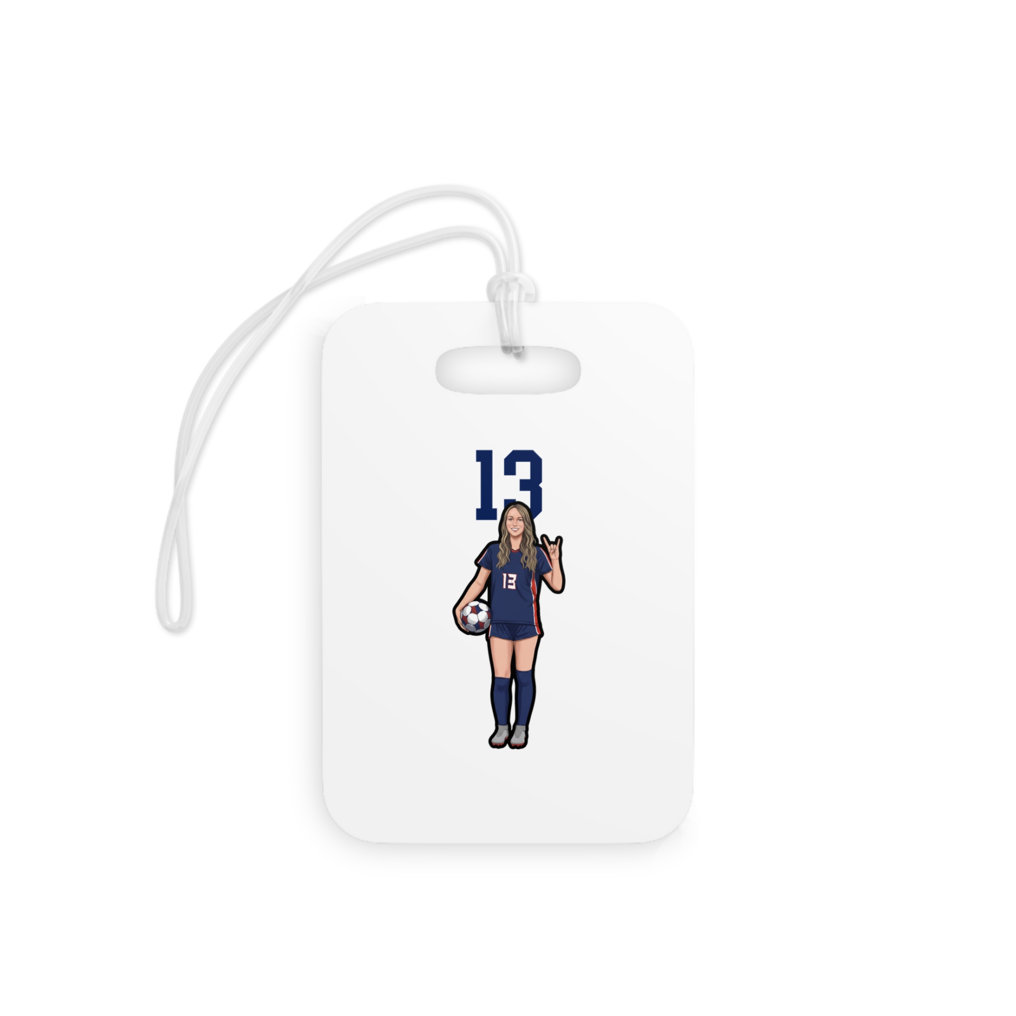 Bag Tag — character_number_top in Classic