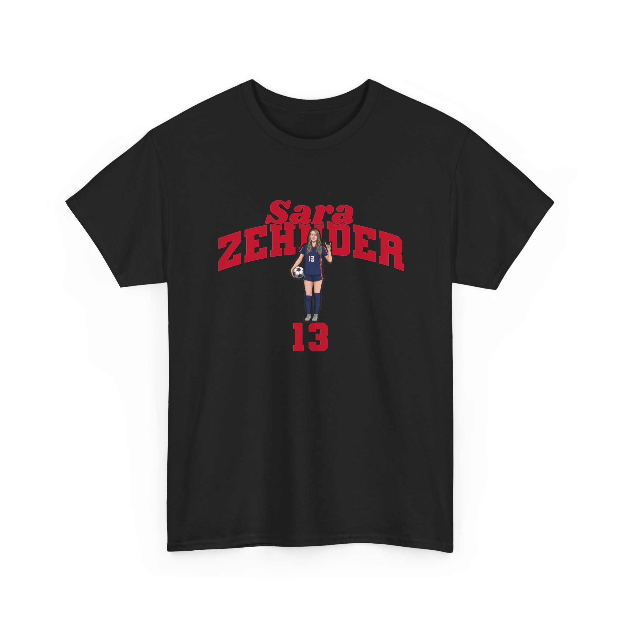 Tee — character_signature_arch in Black