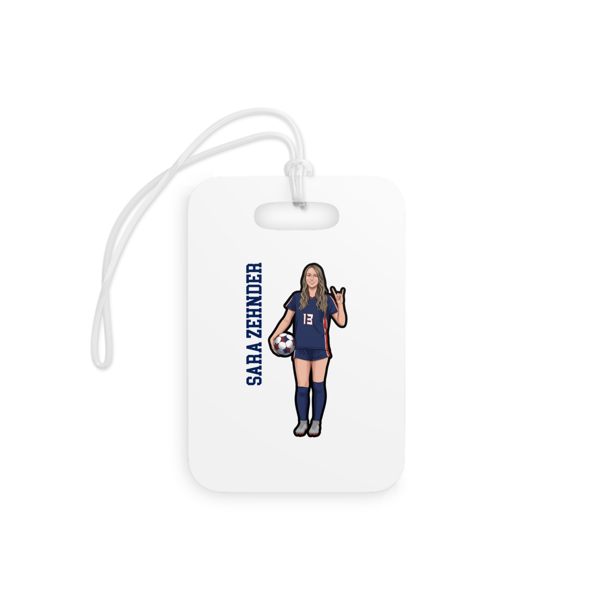 Bag Tag — character_name_vertical in Classic