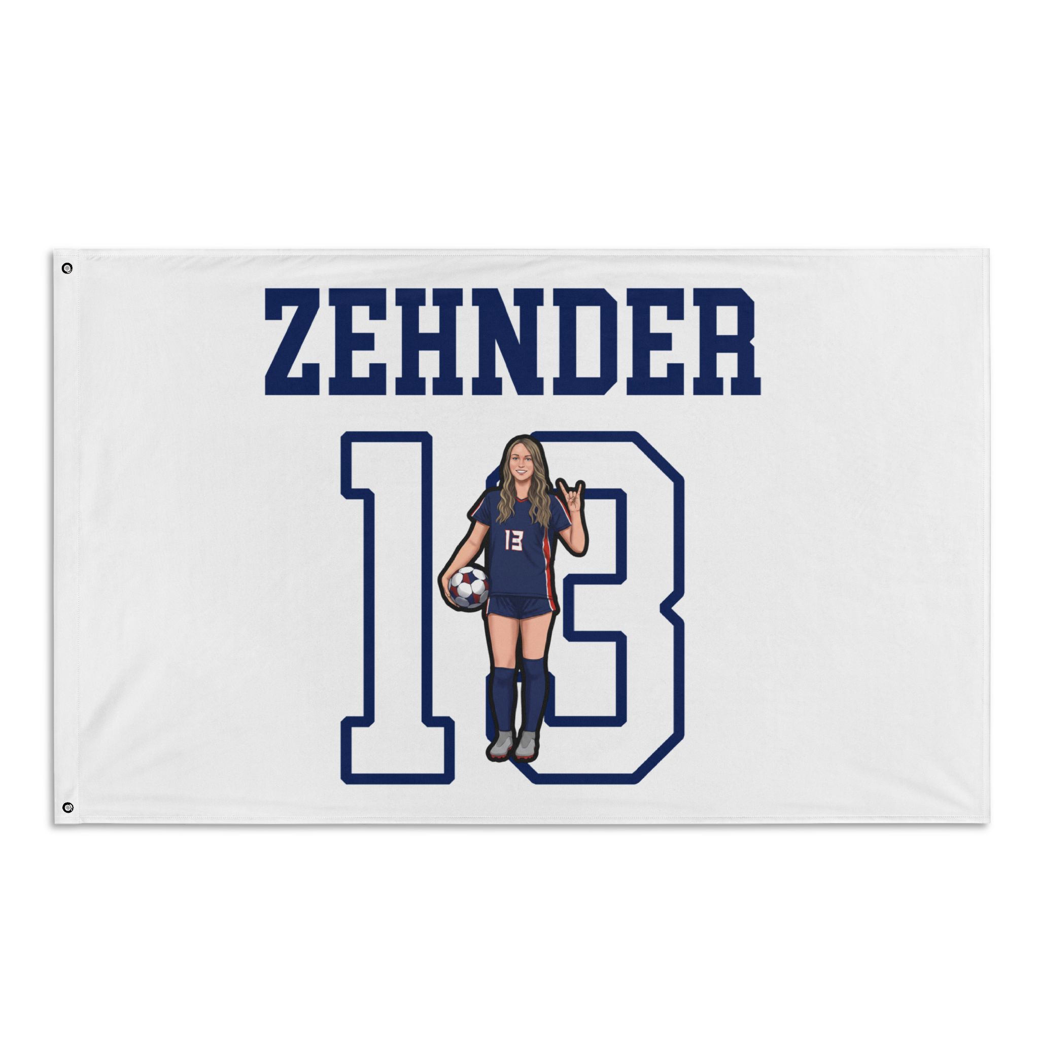 Flag (35 × 56 in) — character_shirsey in Classic