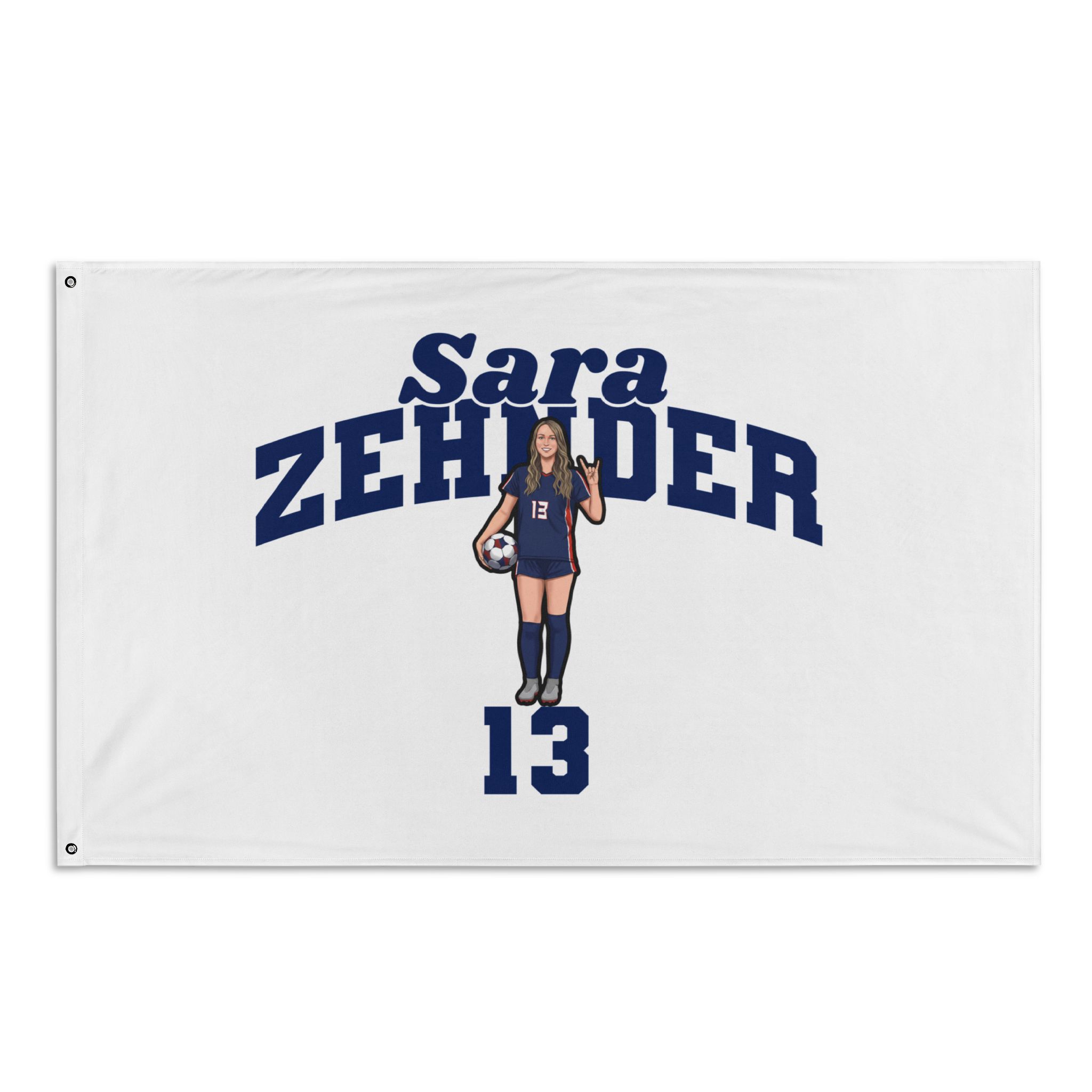 Flag (35 × 56 in) — character_signature_arch in Classic