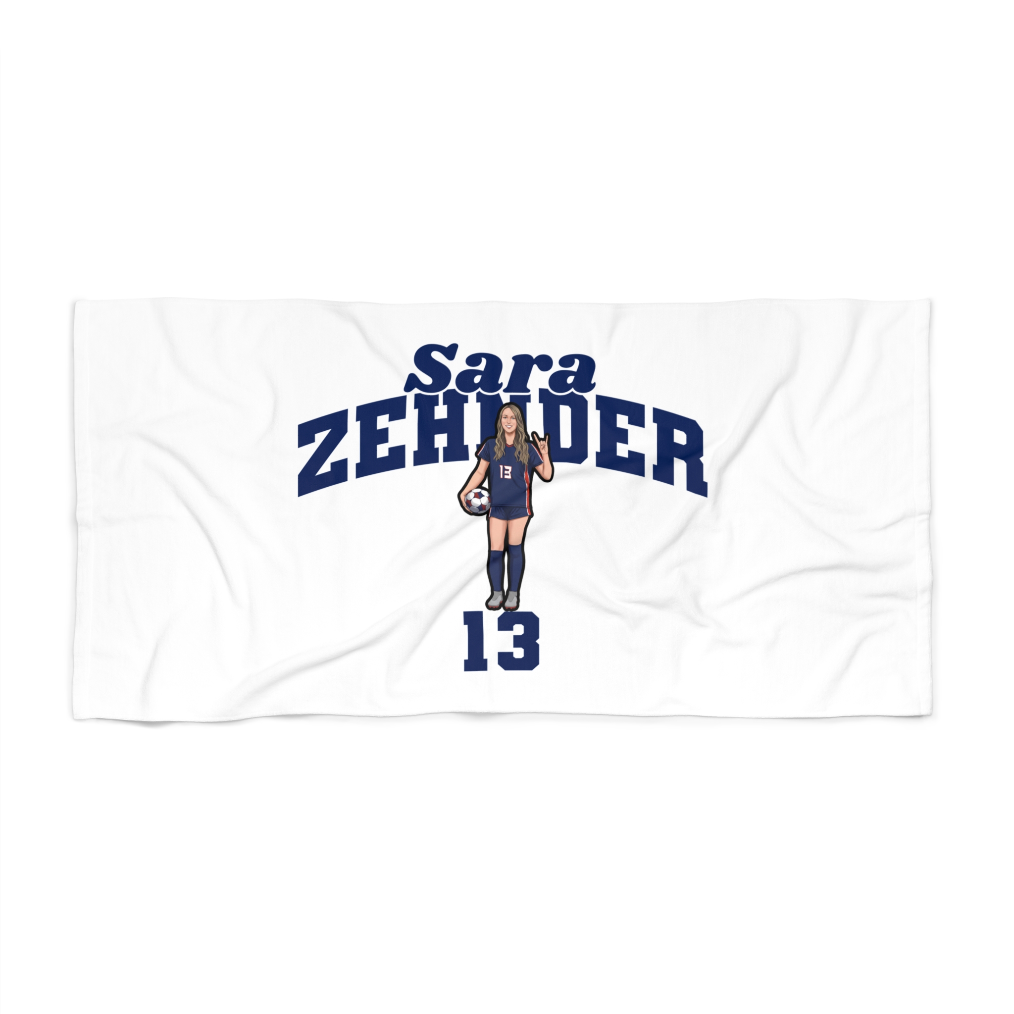 Beach Towel — character_signature_arch in Classic