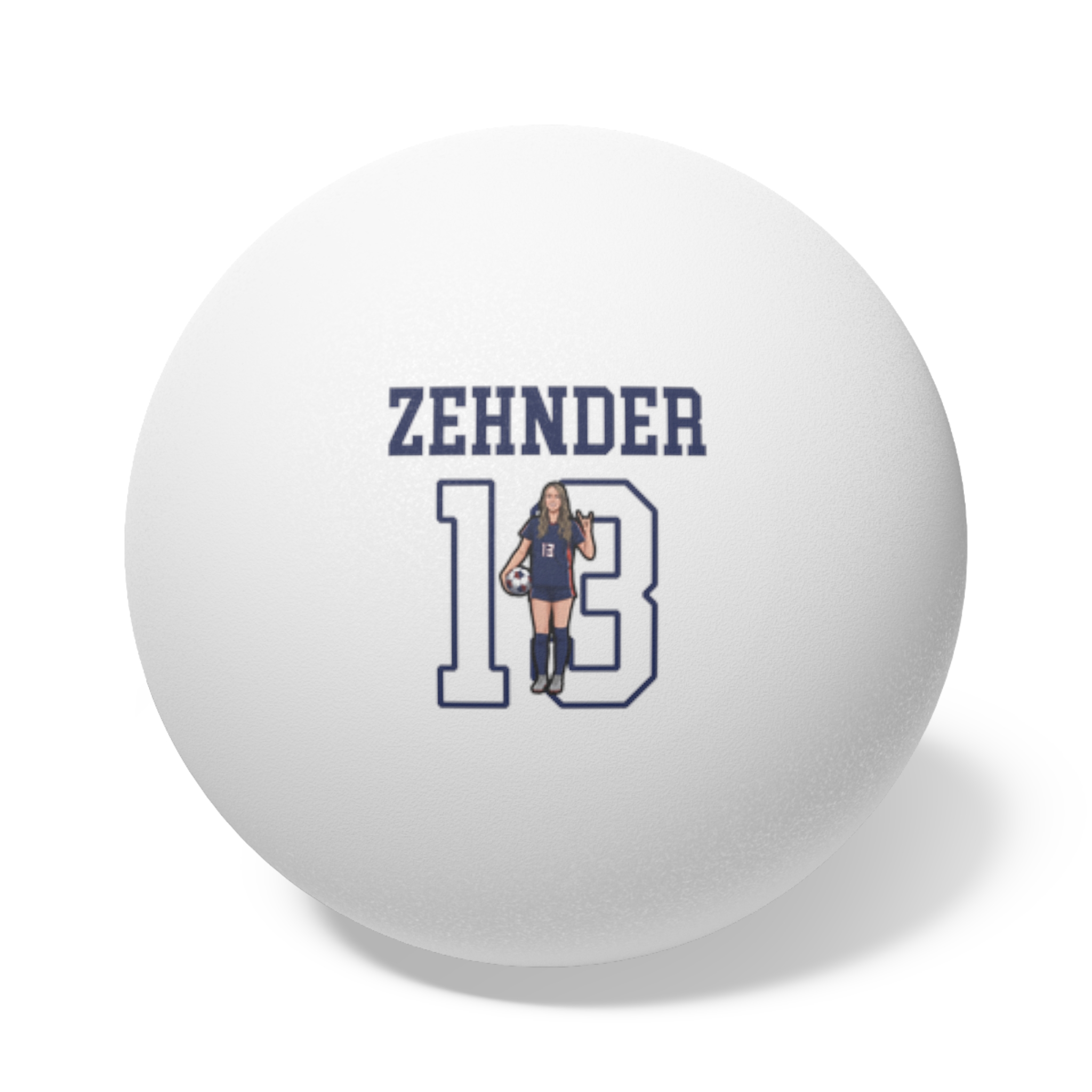 Ping Pong Balls, 6 pcs — character_shirsey in White