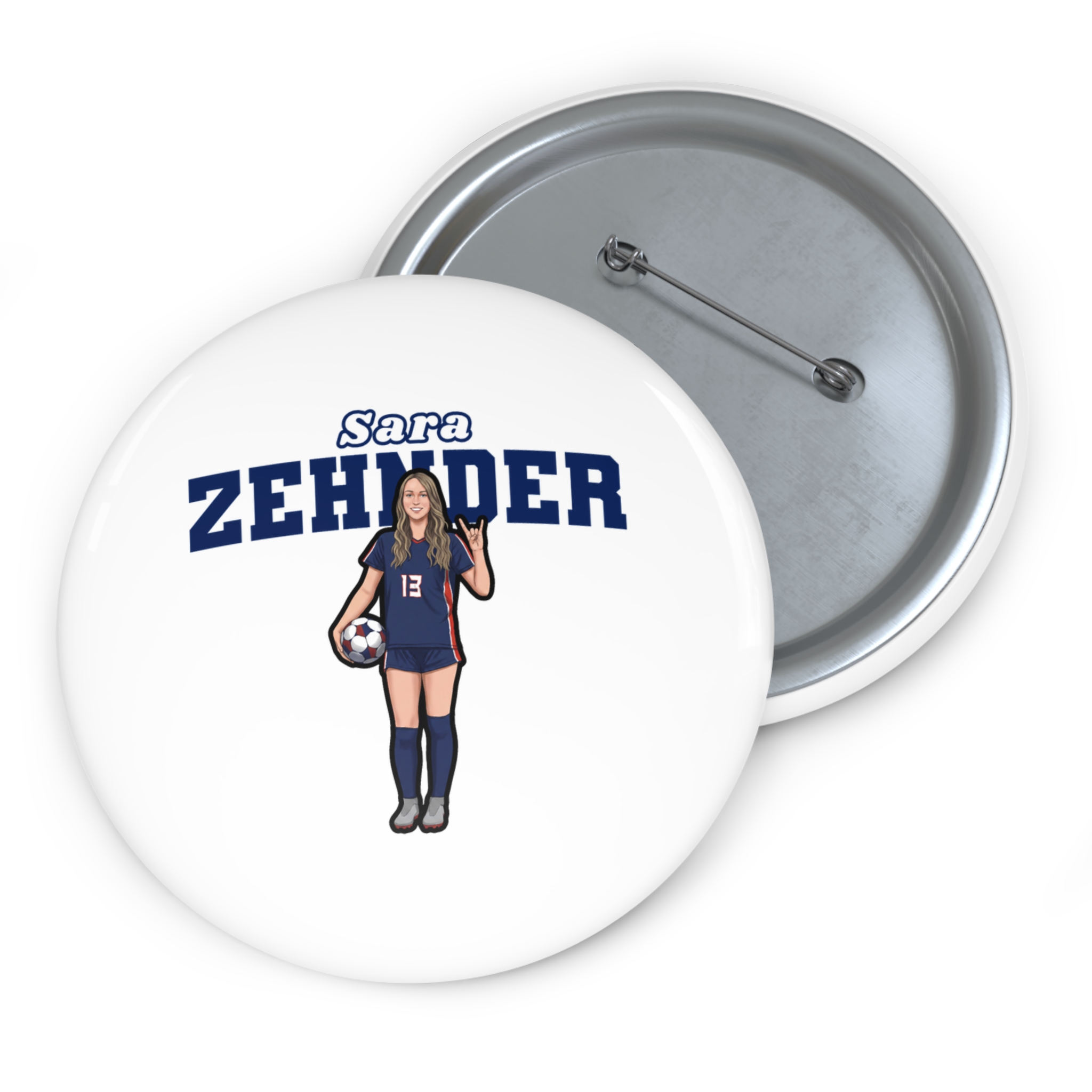 Game Day Pin — character_name_arch in Classic