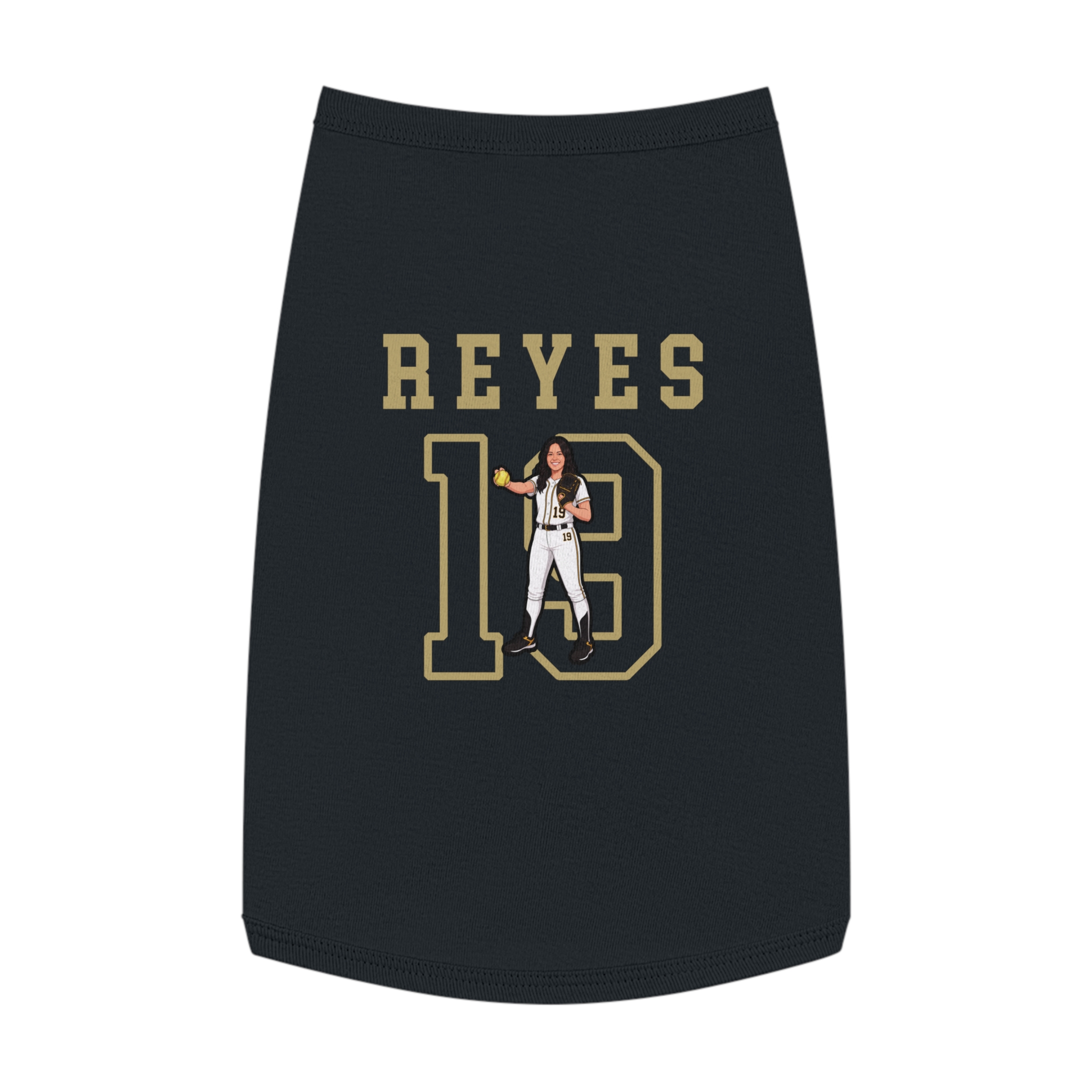 Pet Tank Top — character_shirsey in White