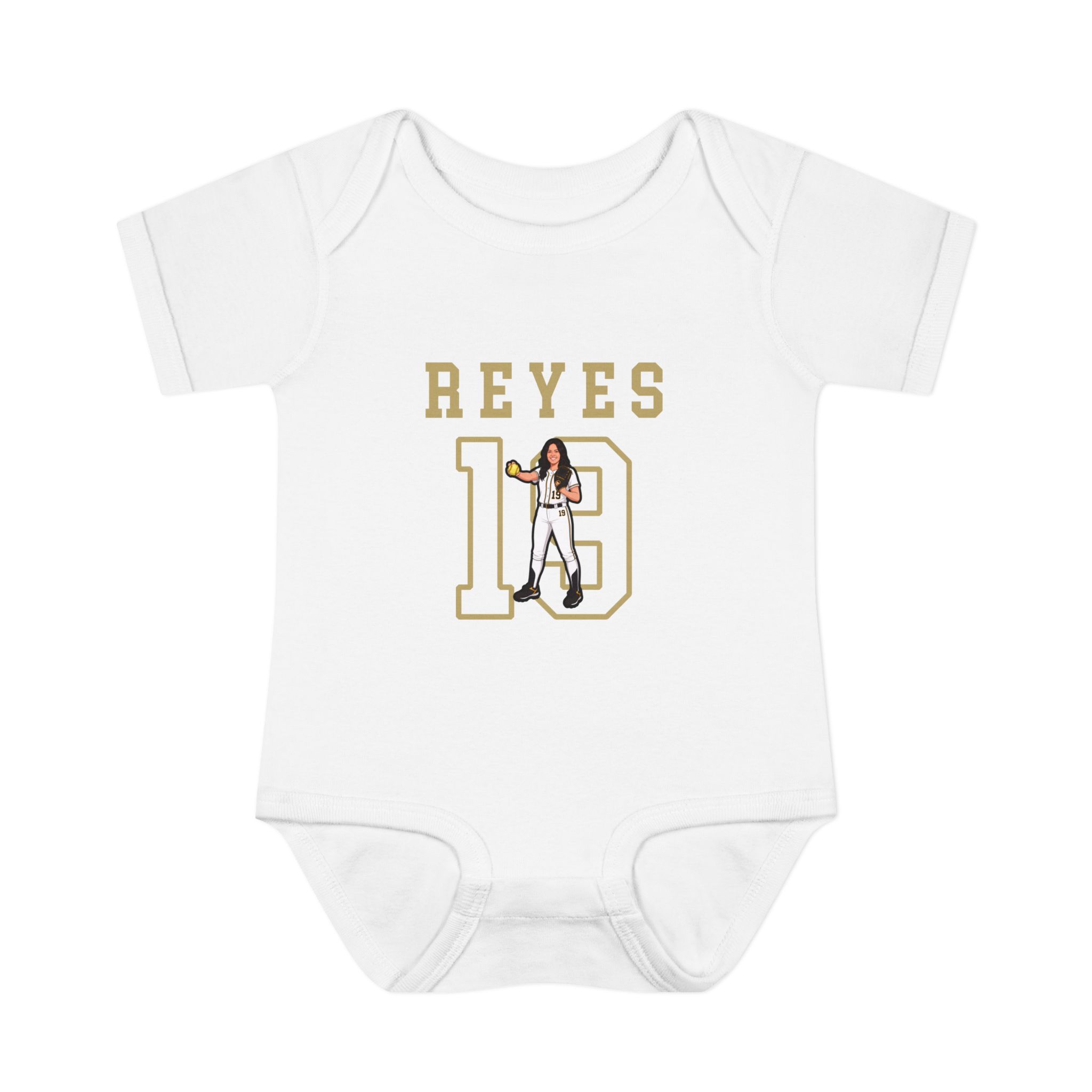 Baby Onesie — character_shirsey in White