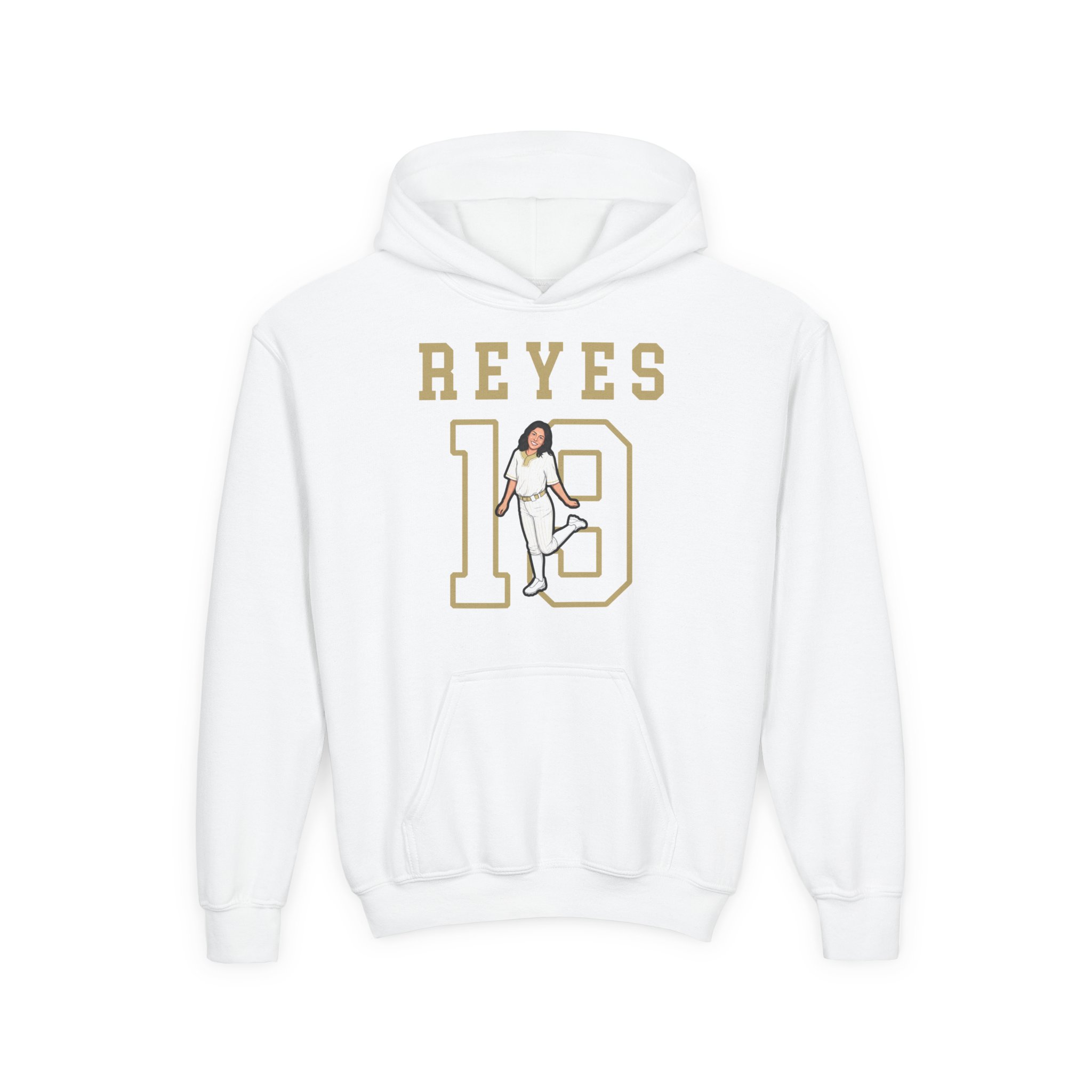 Youth Hoodie — character_shirsey in White