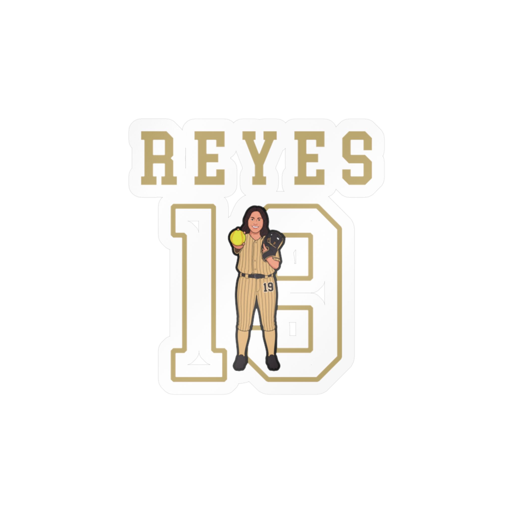 Vinyl Sticker — character_shirsey in Classic