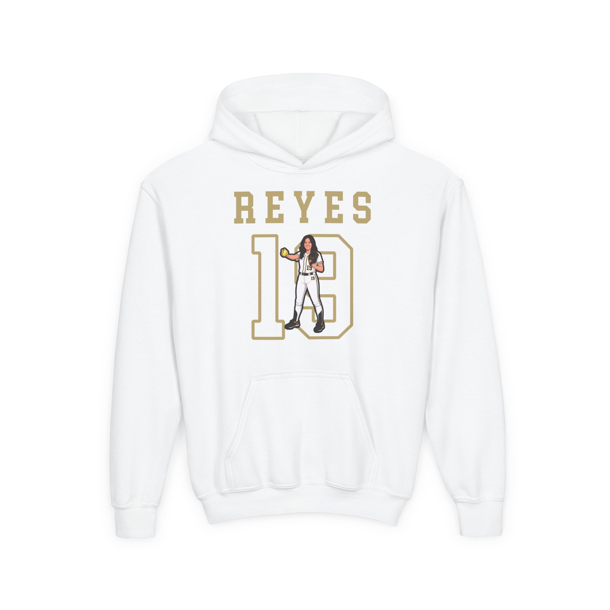 Youth Hoodie — character_shirsey in White