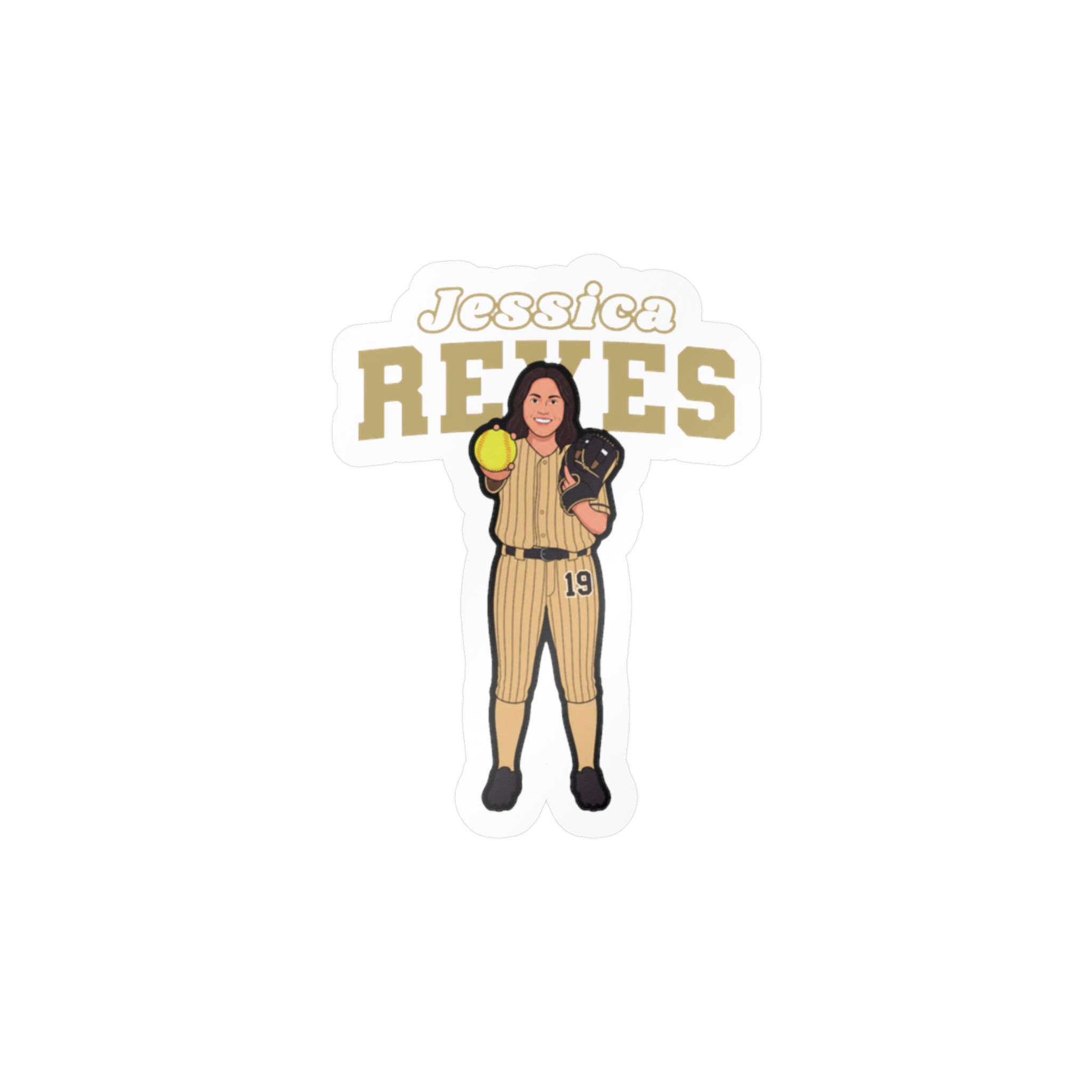 Vinyl Sticker — character_name_arch in Classic