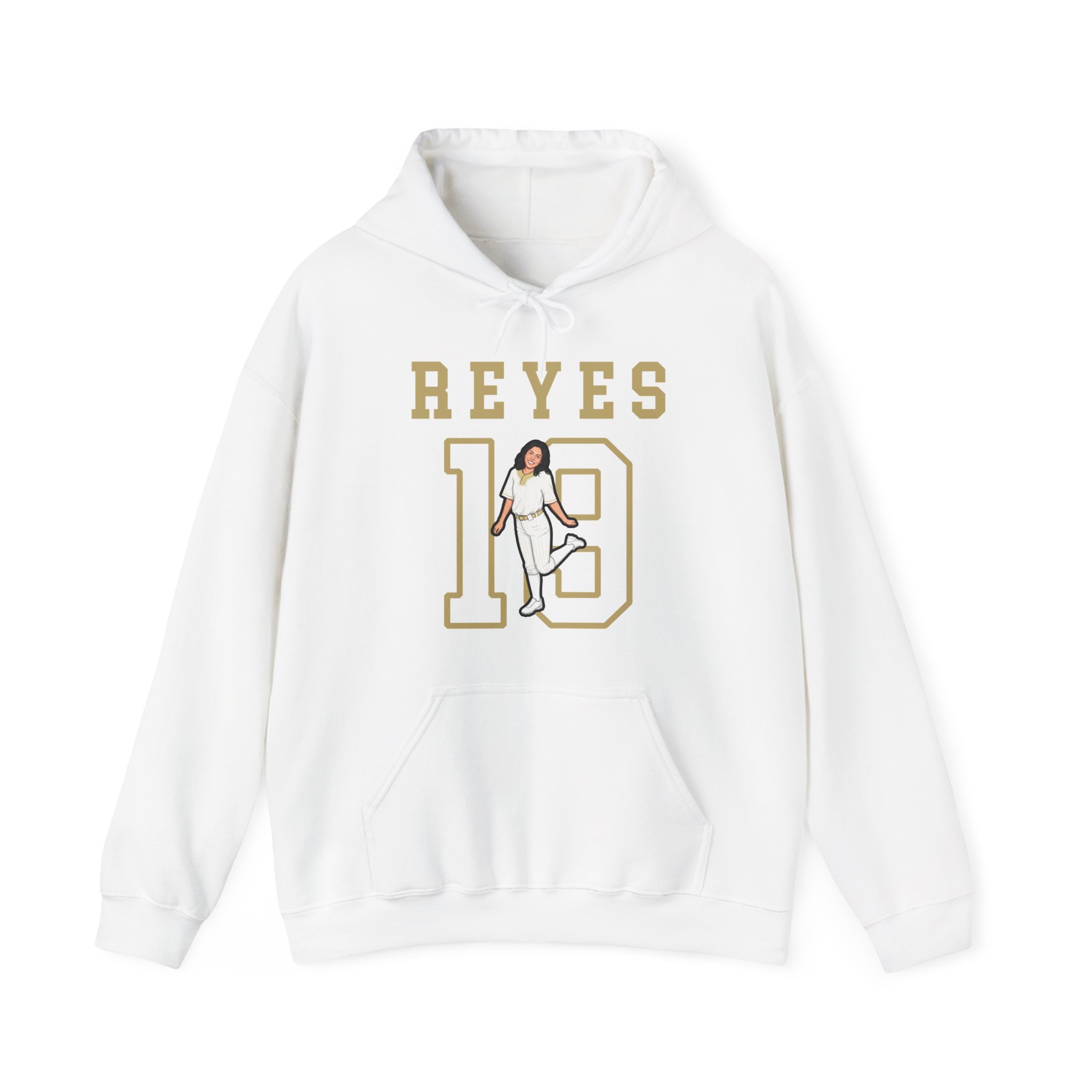 Hoodie — character_shirsey in White