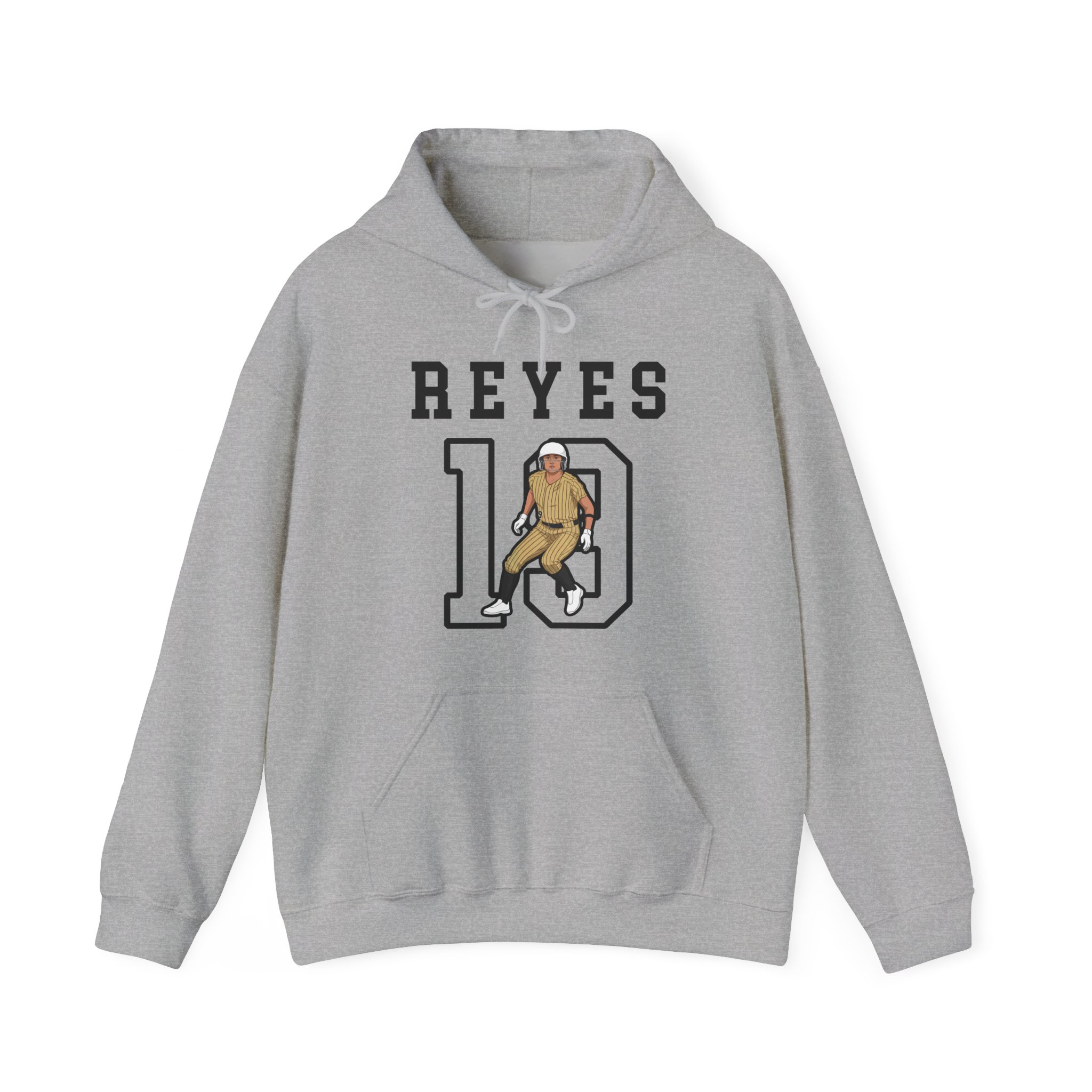 Hoodie — character_shirsey in Grey