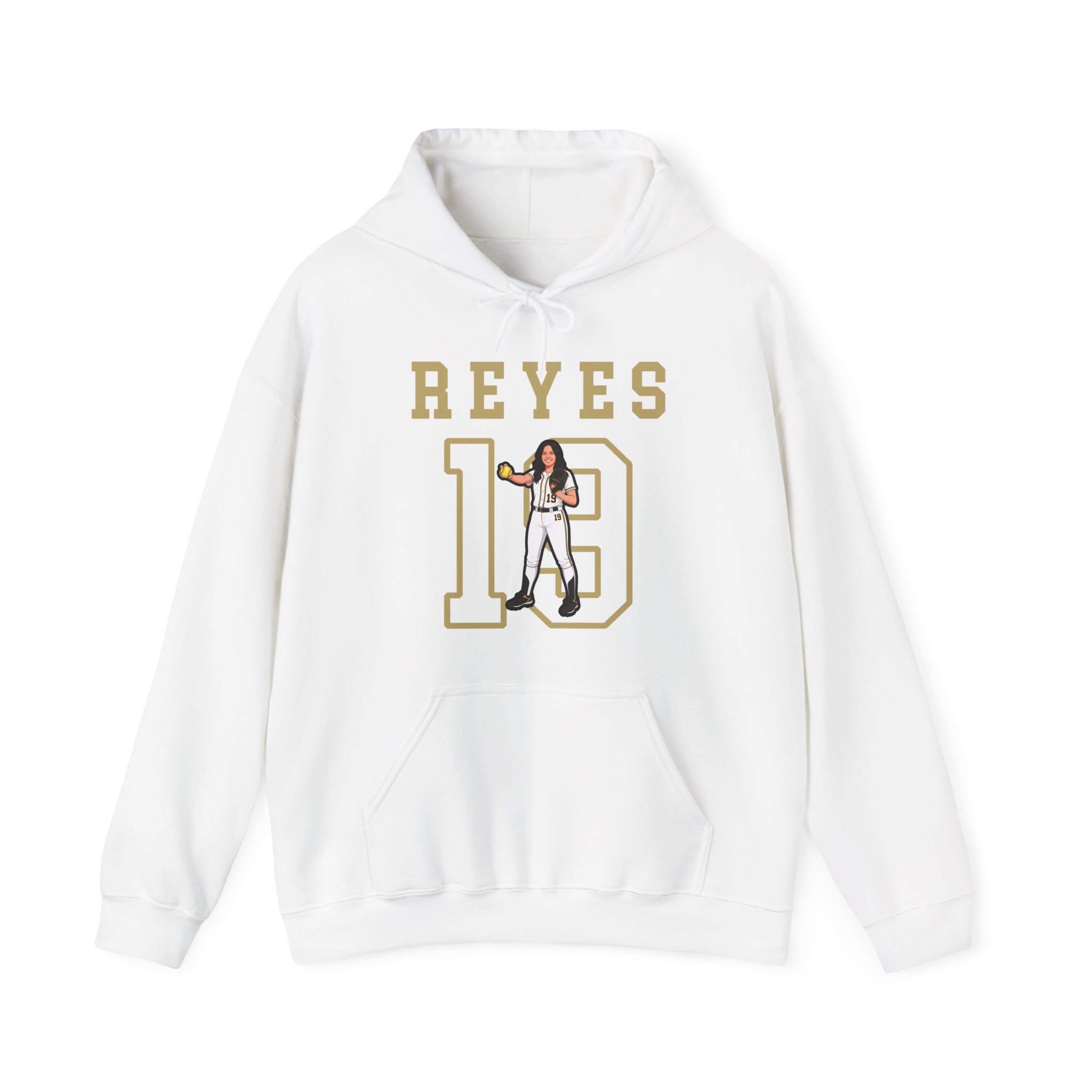 Hoodie — character_shirsey in White