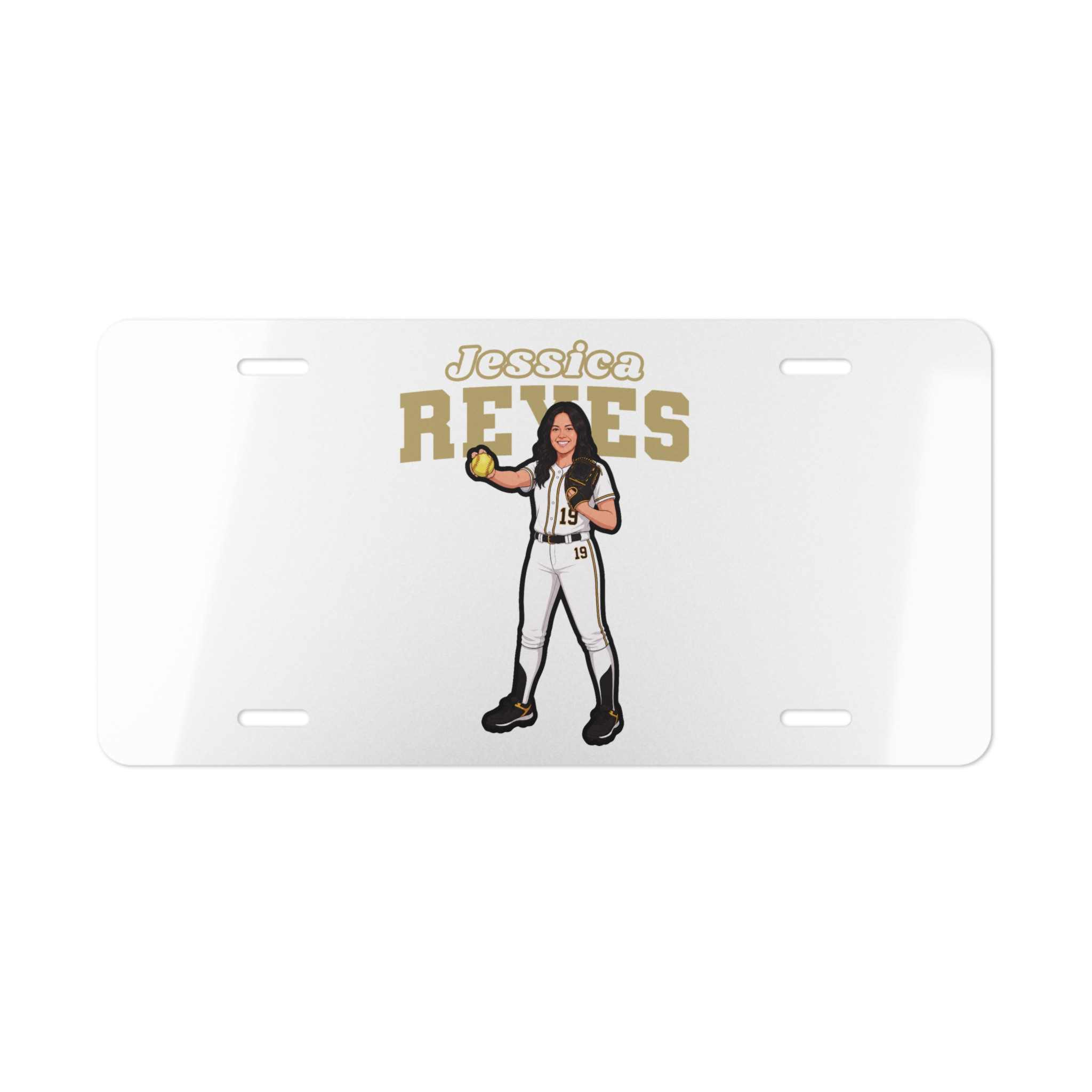 License Plate — character_name_arch in Classic
