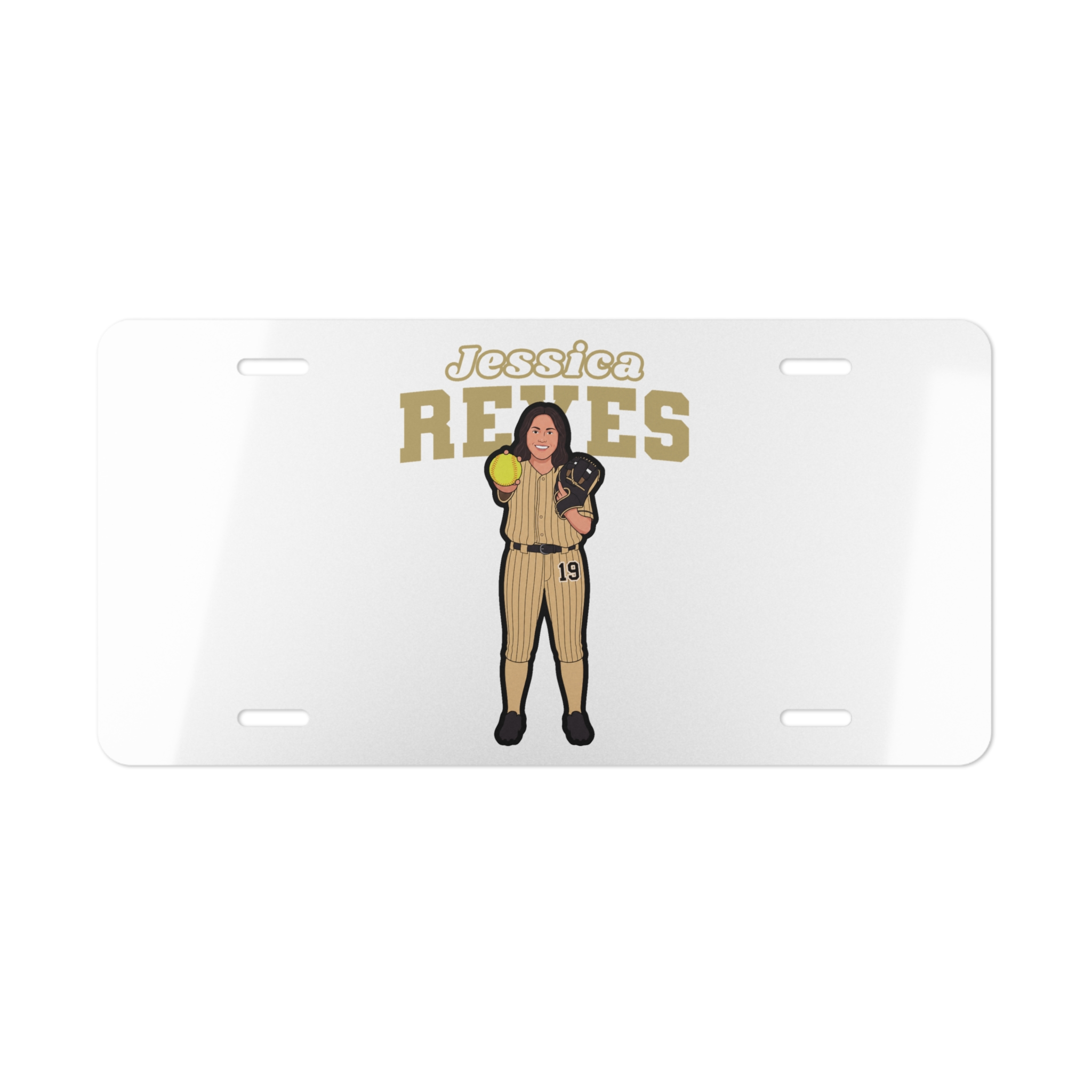 License Plate — character_name_arch in Classic