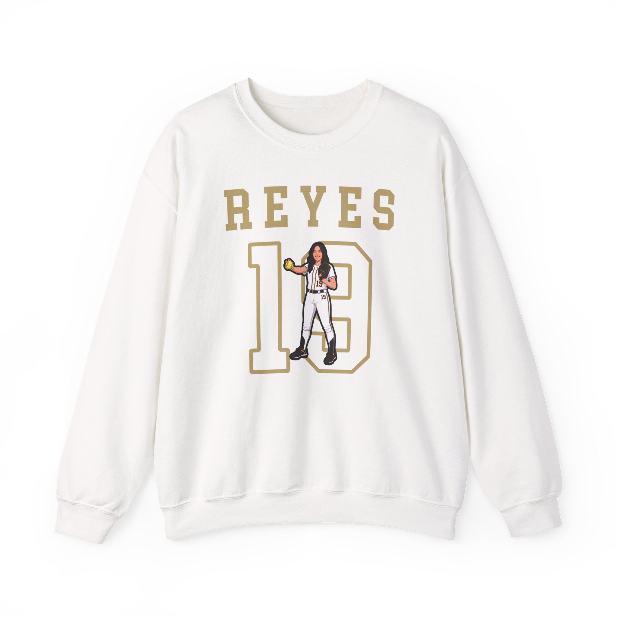 Crewneck Sweatshirt — character_shirsey in White