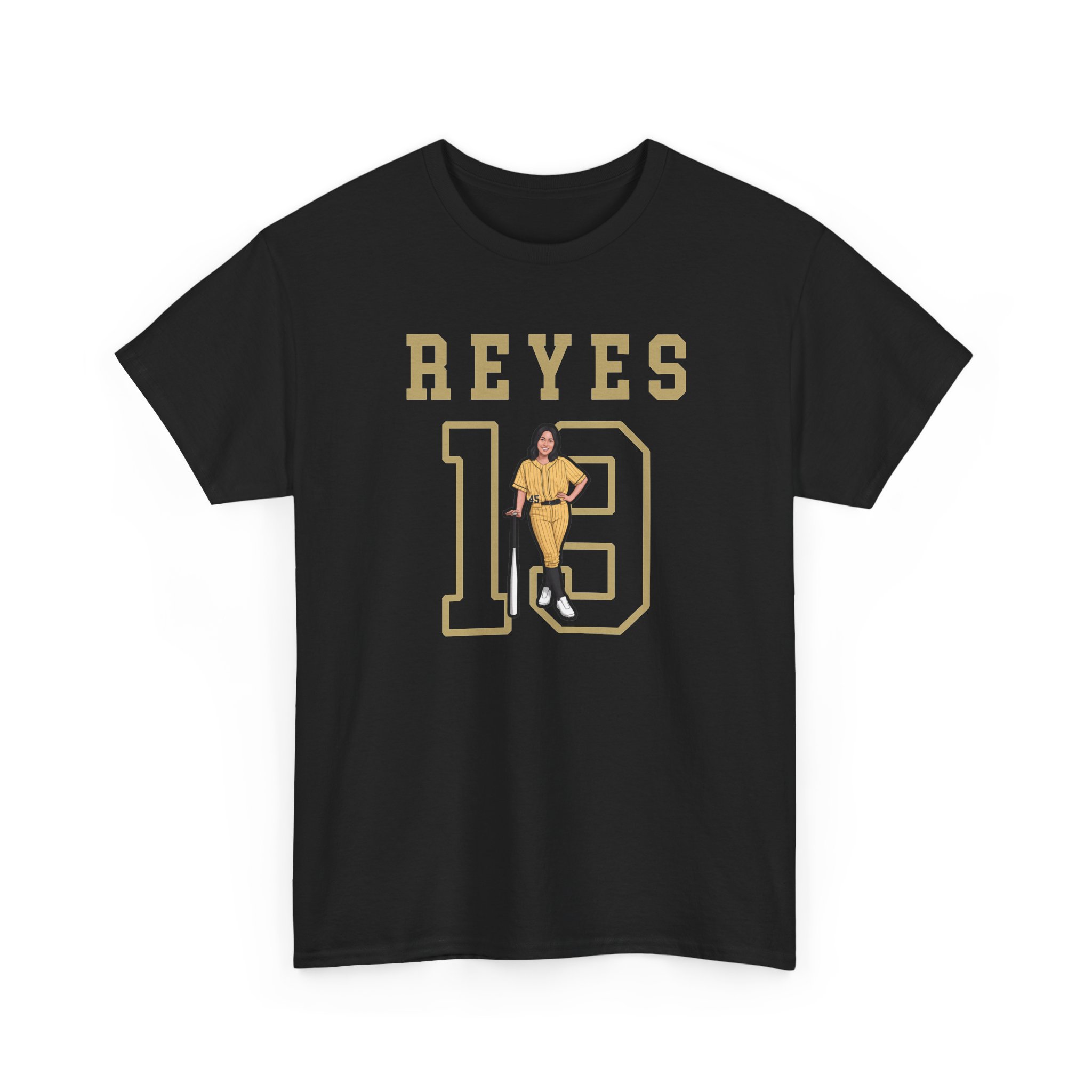 Tee — character_shirsey in Black