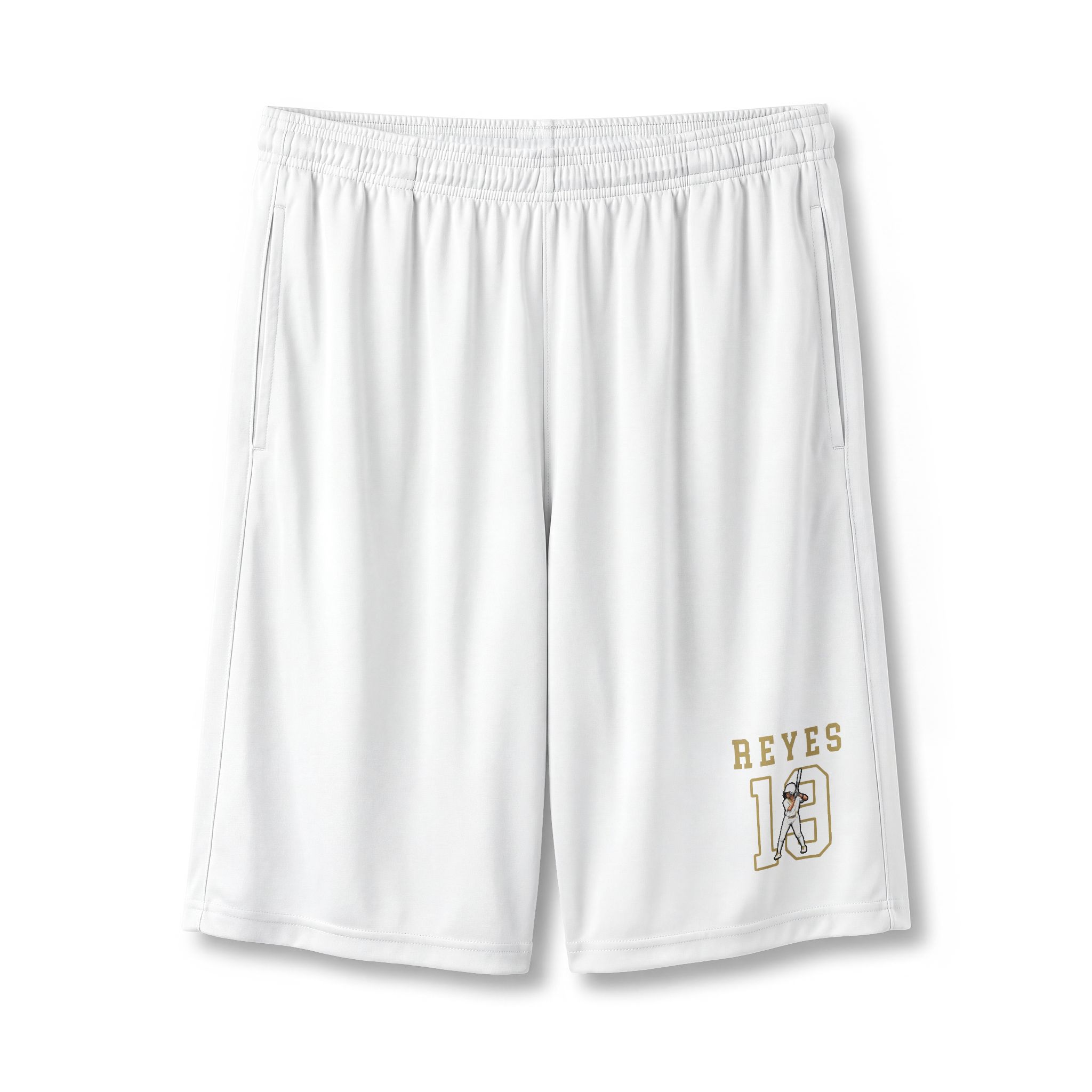 Shorts — character_shirsey in White