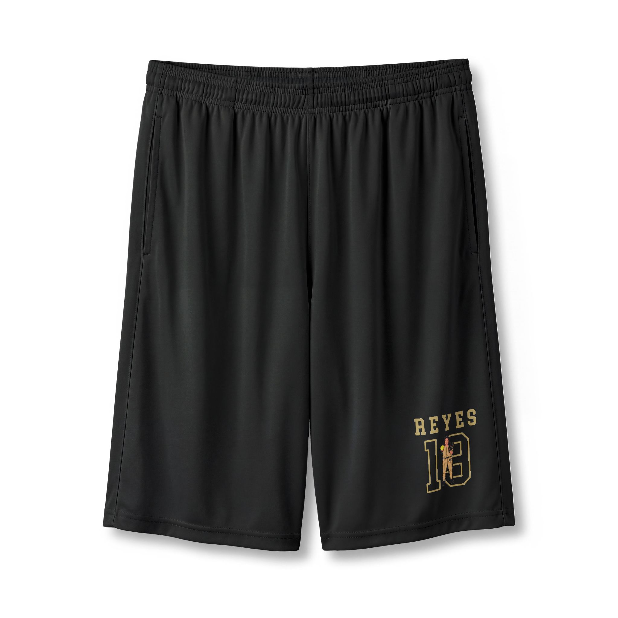 Shorts — character_shirsey in Black