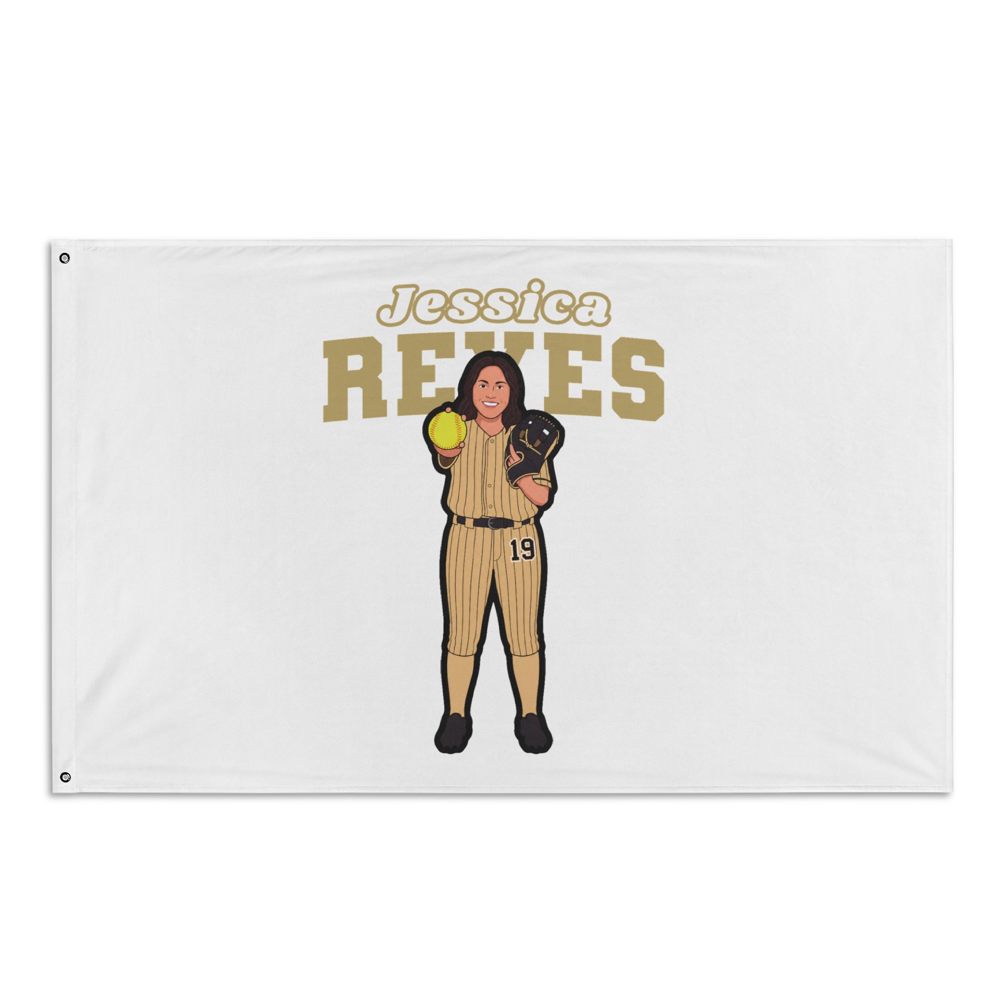 Flag (35 × 56 in) — character_name_arch in Classic