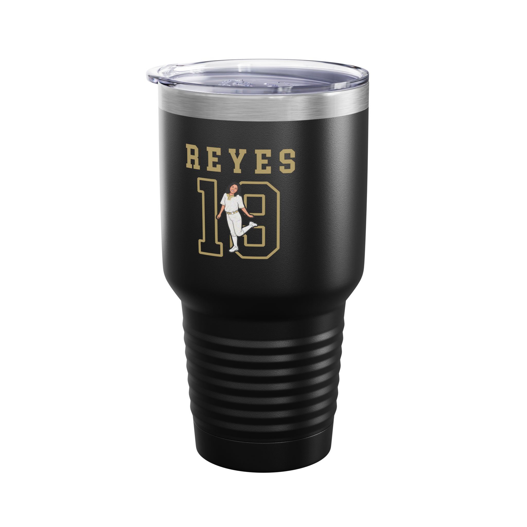 30oz Tumbler — character_shirsey in Black