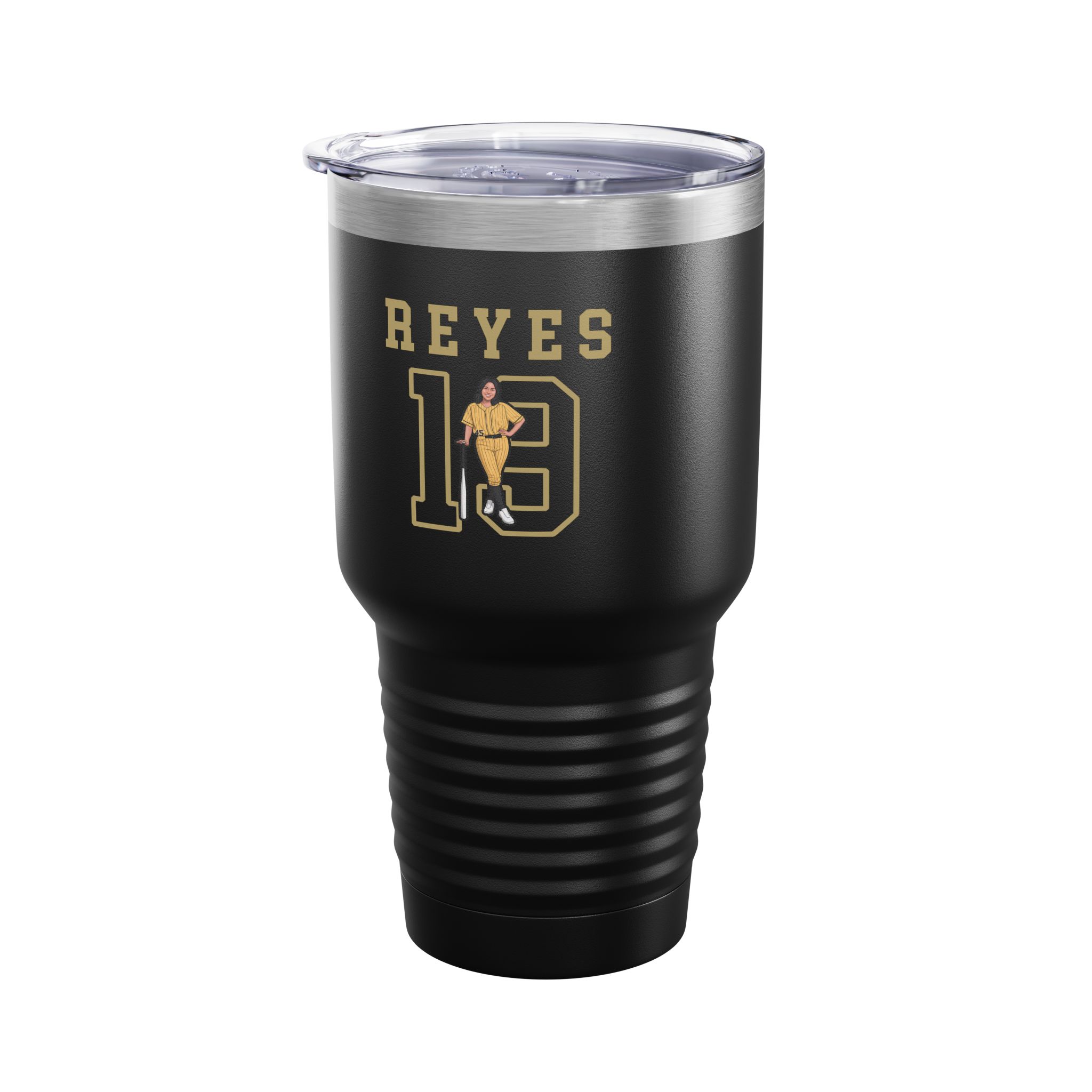 30oz Tumbler — character_shirsey in Black