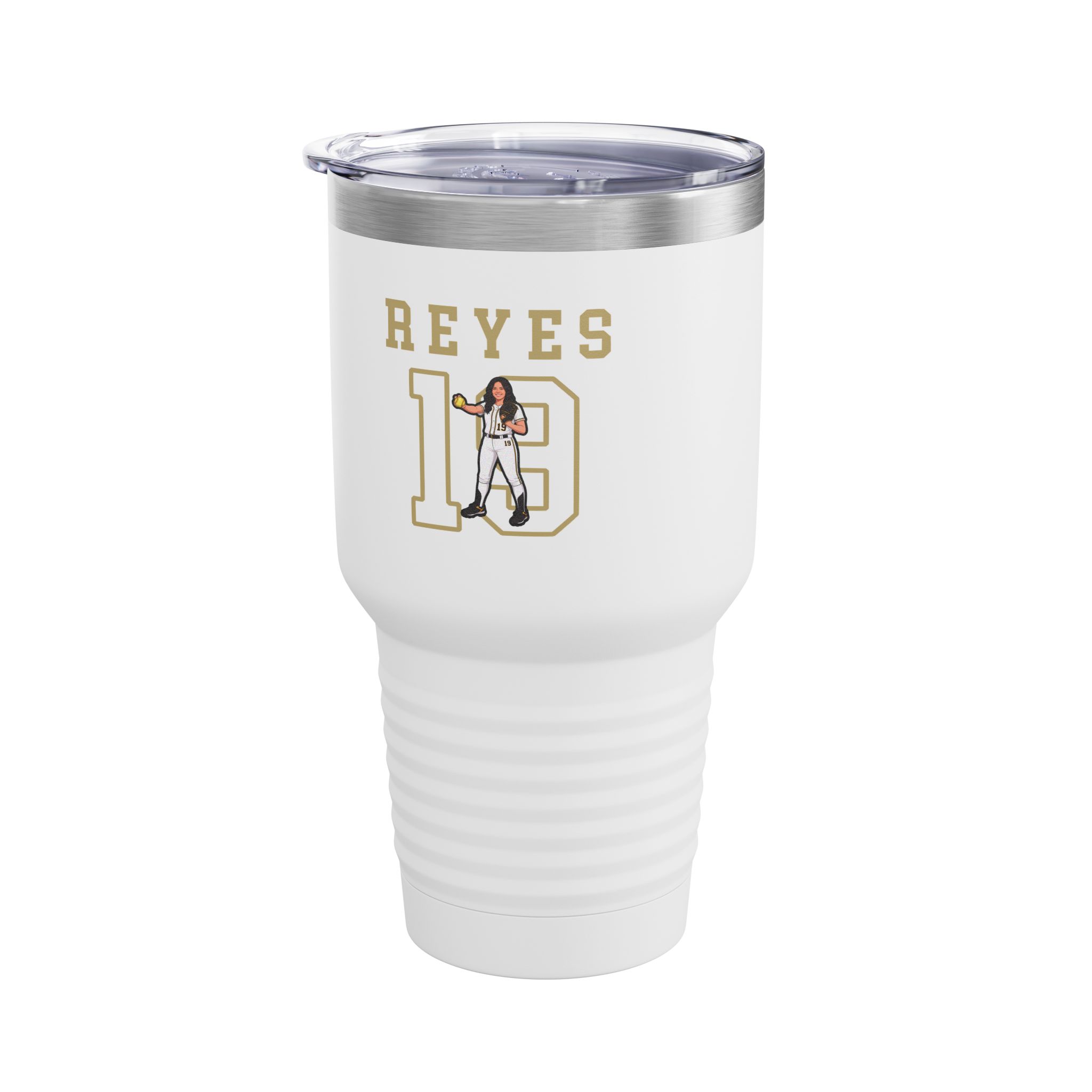 30oz Tumbler — character_shirsey in White