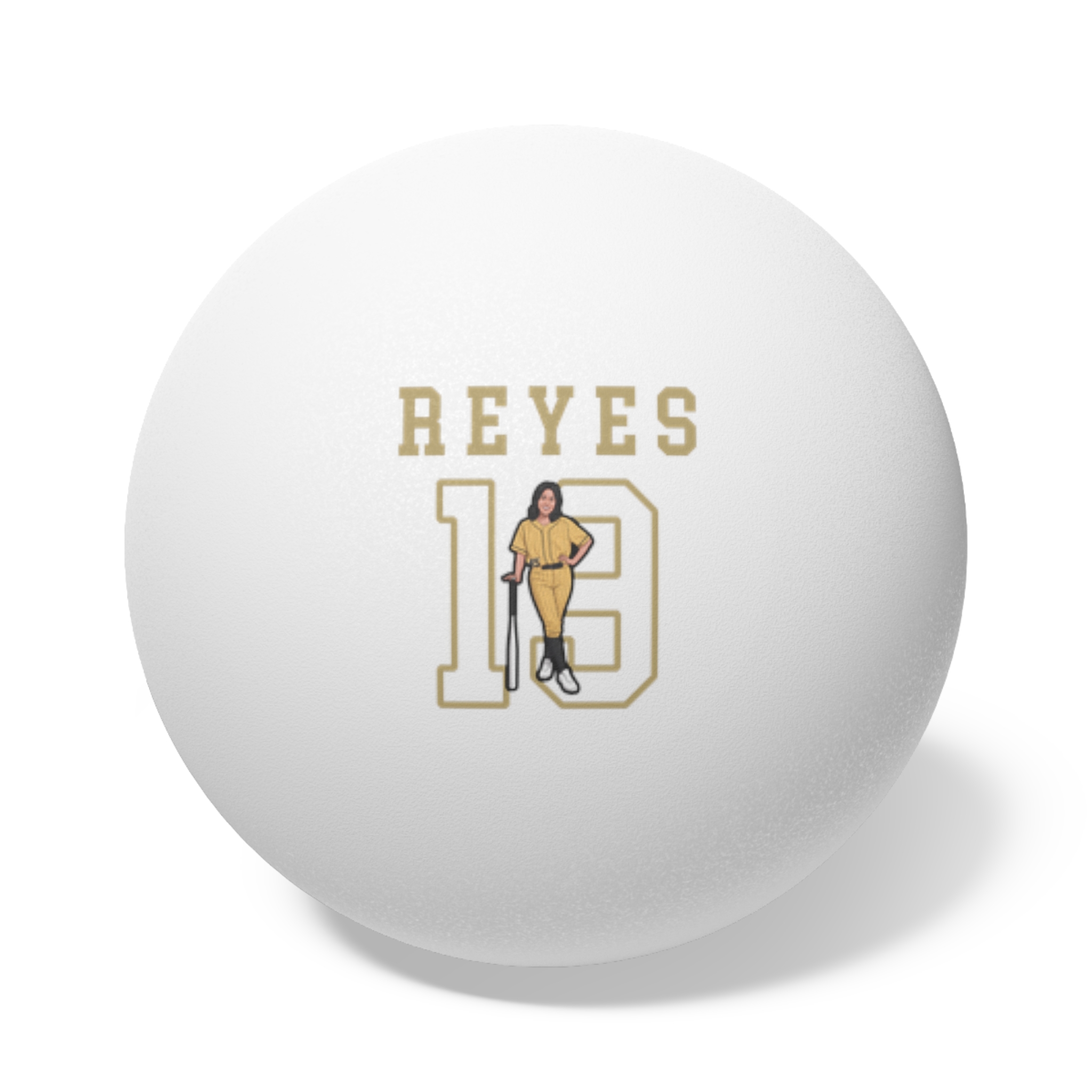 Ping Pong Balls, 6 pcs — character_shirsey in White