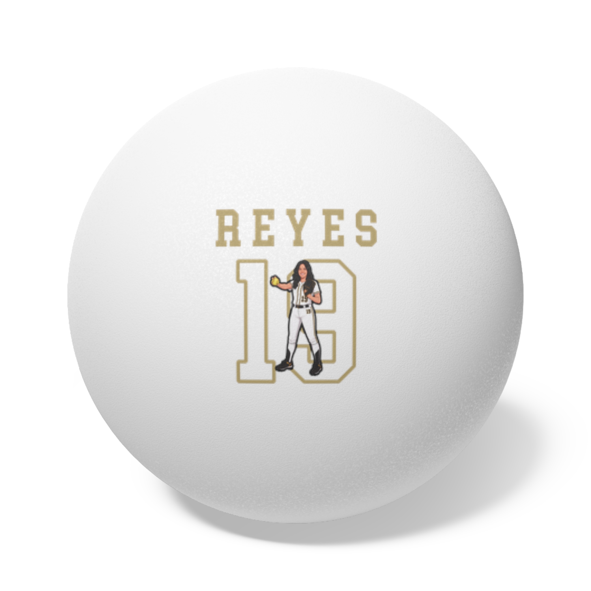 Ping Pong Balls, 6 pcs — character_shirsey in White