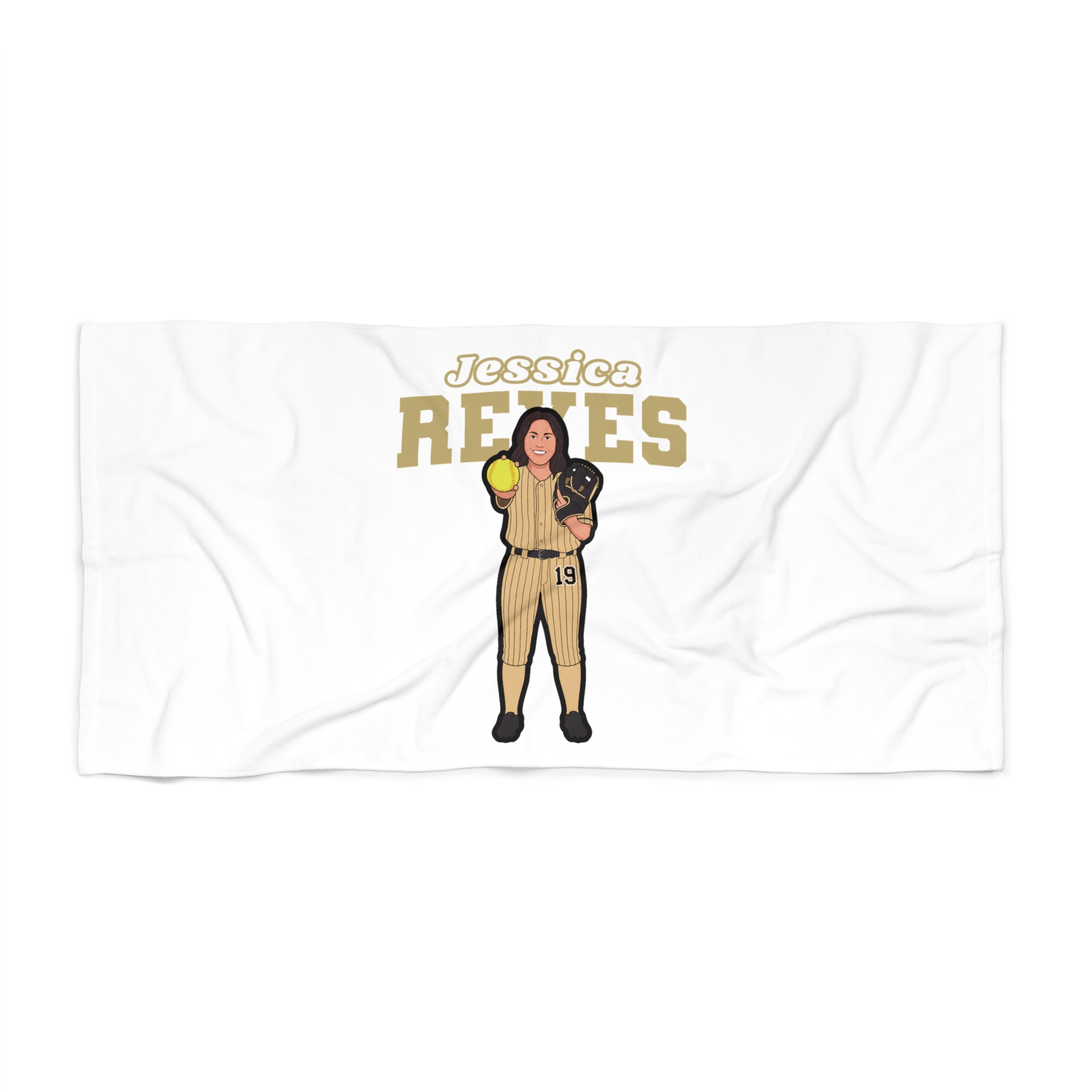 Beach Towel — character_name_arch in Classic