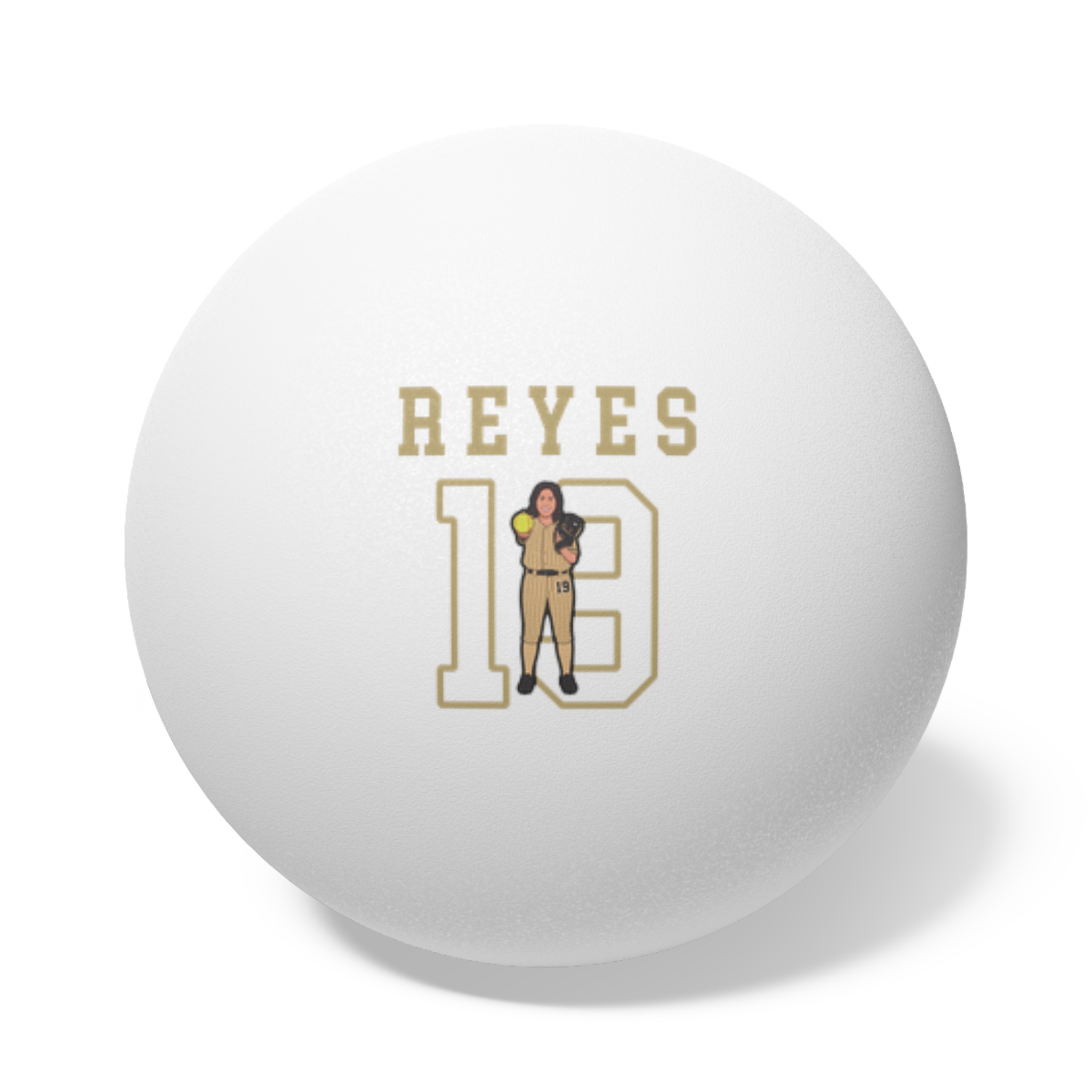 Ping Pong Balls, 6 pcs — character_shirsey in White